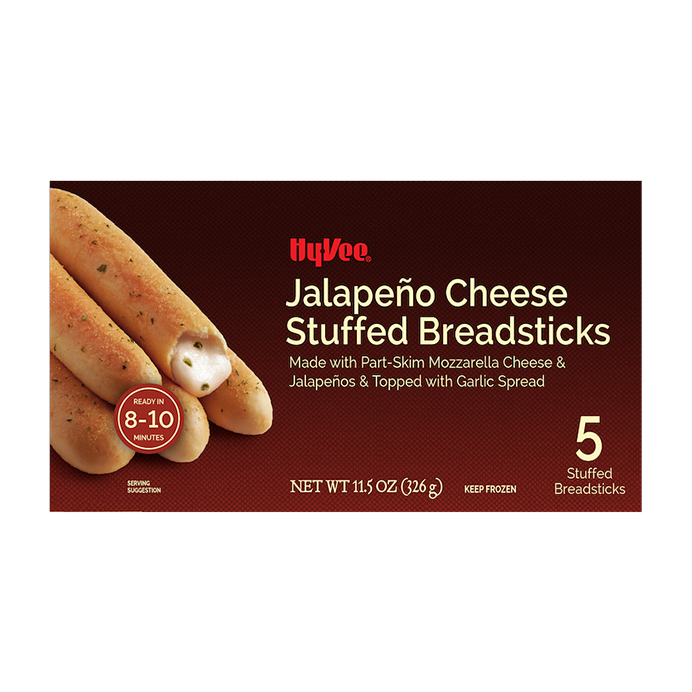 HyVee Stuffed Jalapeno Cheese Breadsticks 5 ea