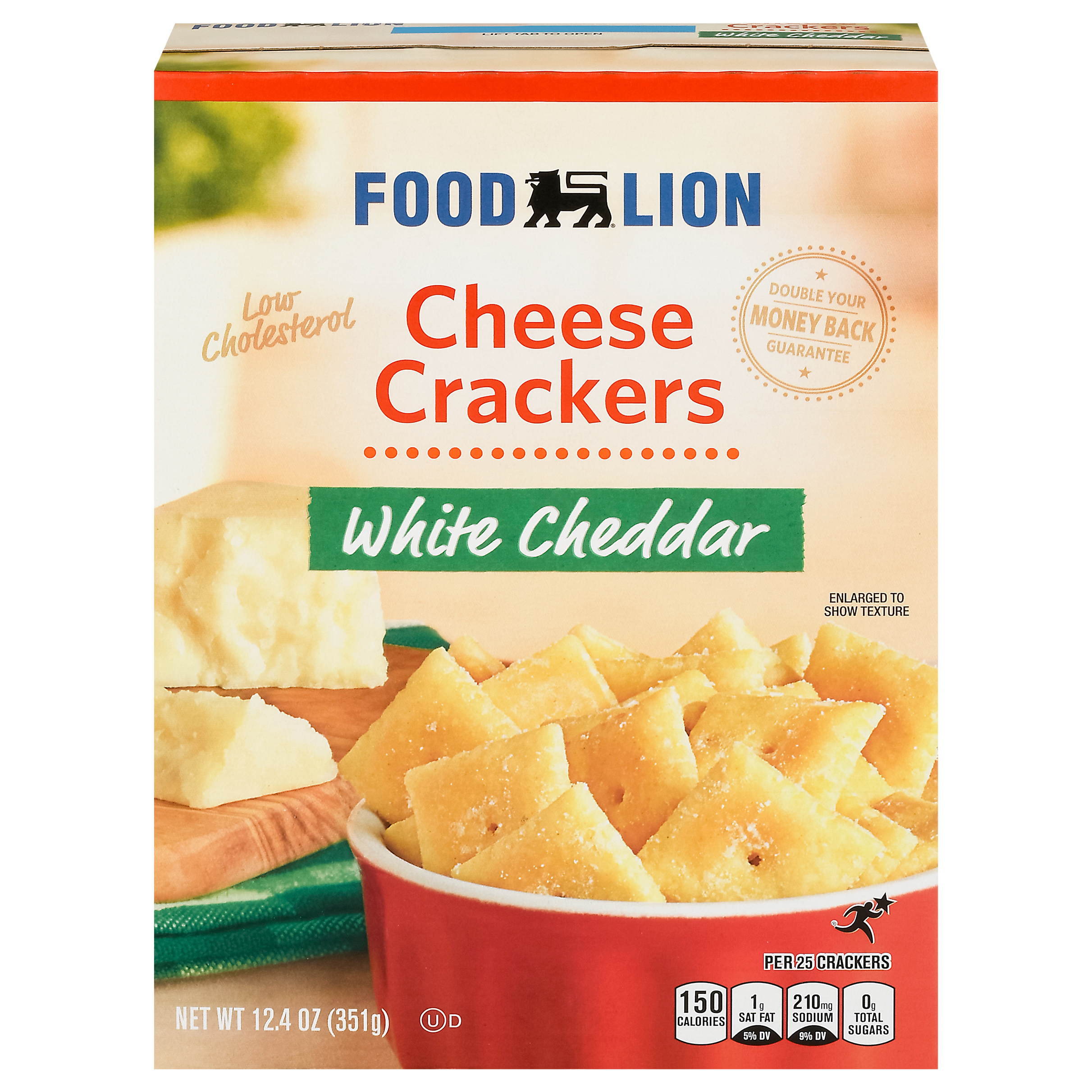 Food Lion White Cheddar Cheese Crackers 12.4 oz