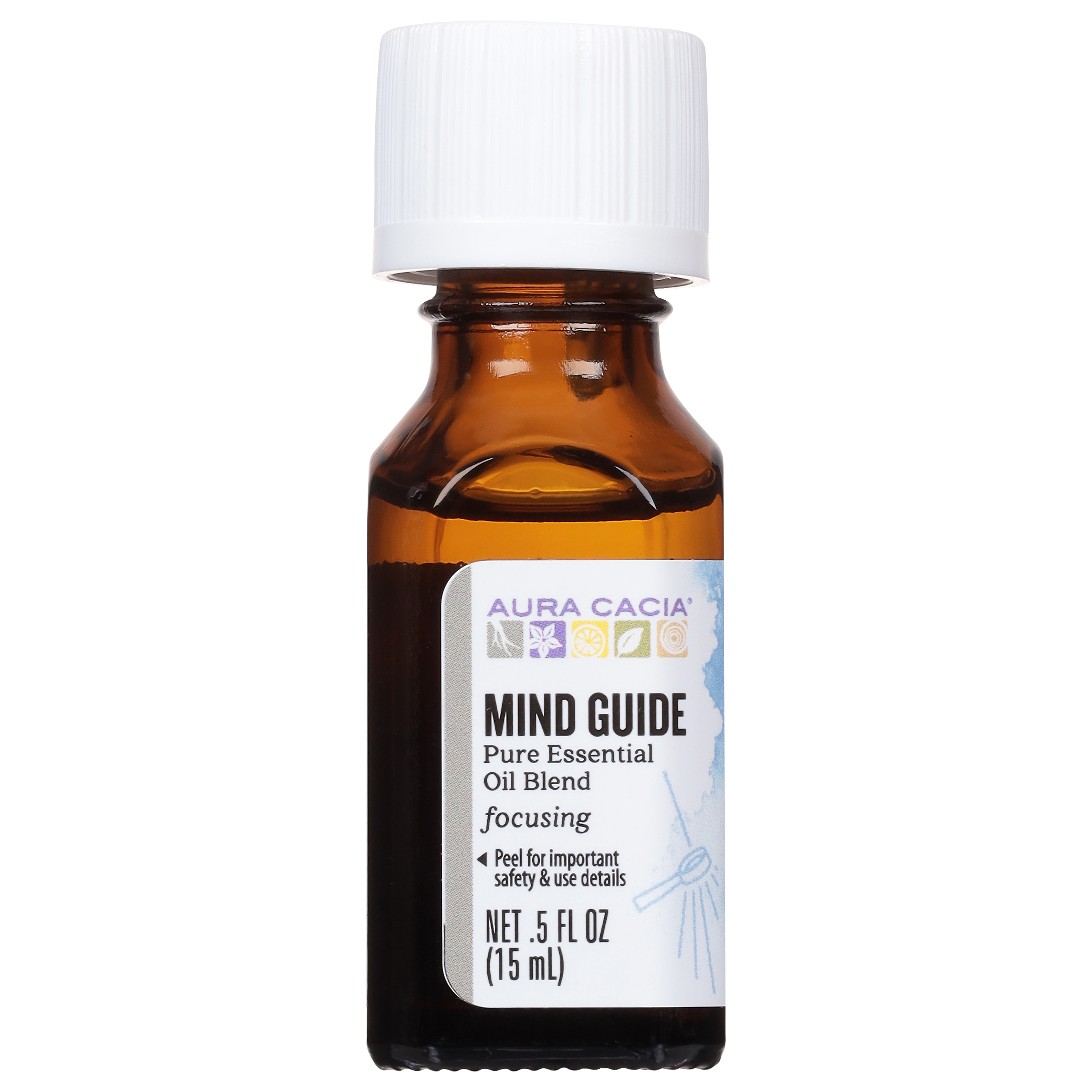 Aura Cacia Mind Guide Focusing Pure Essential Oil Blend