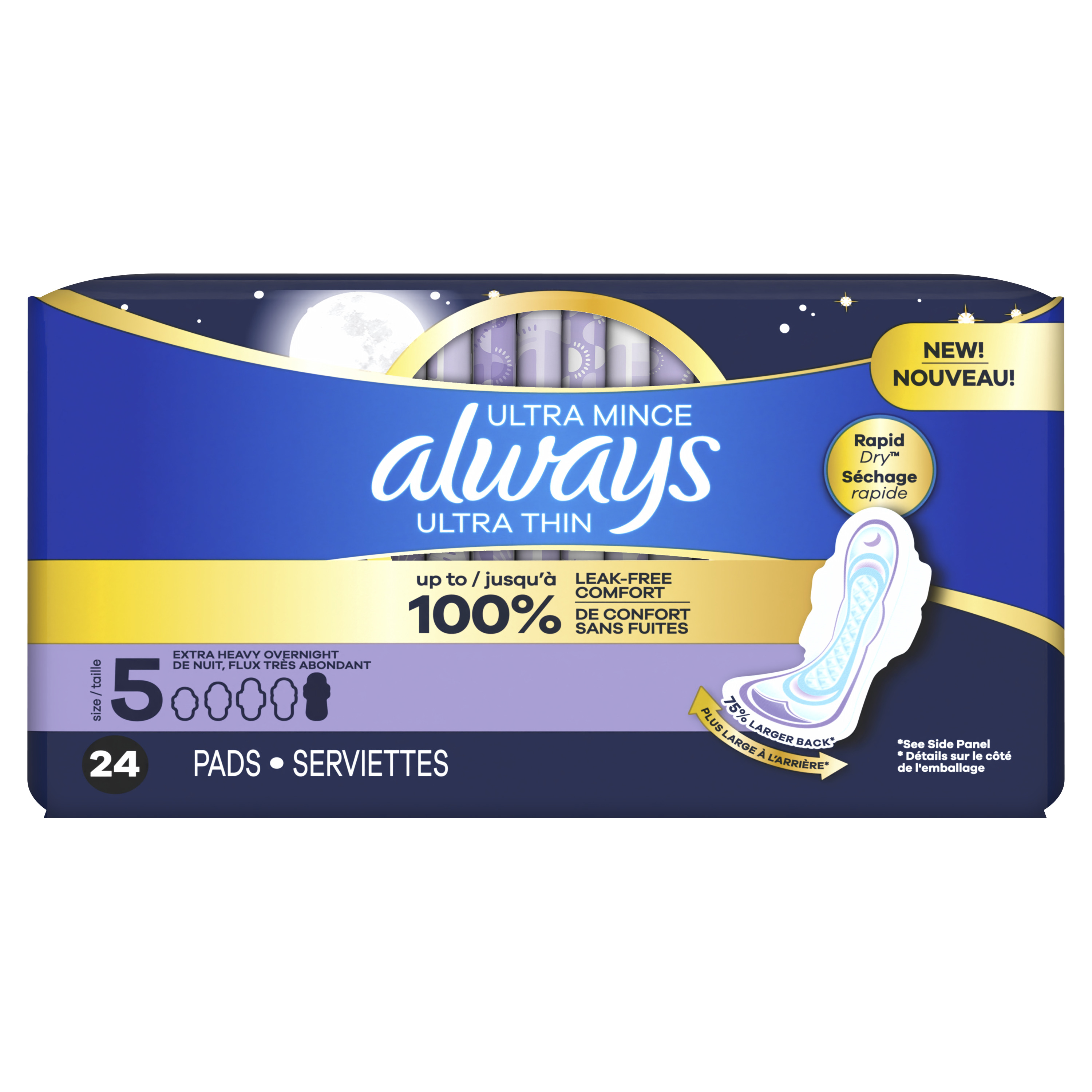 Always Ultra Thin Ultra Thin Pads, Size 5