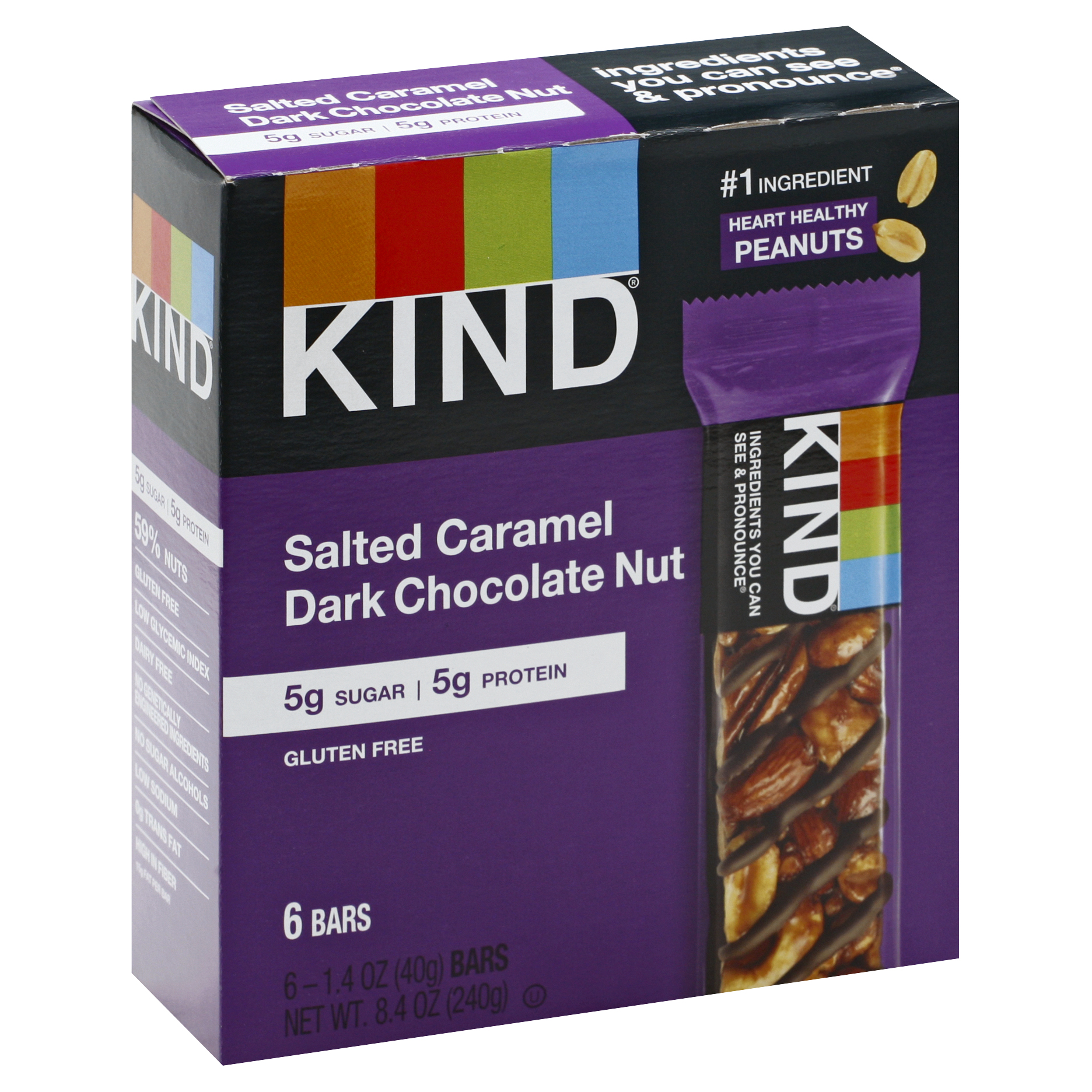 KIND Salted Caramel Dark Chocolate Nut Bars