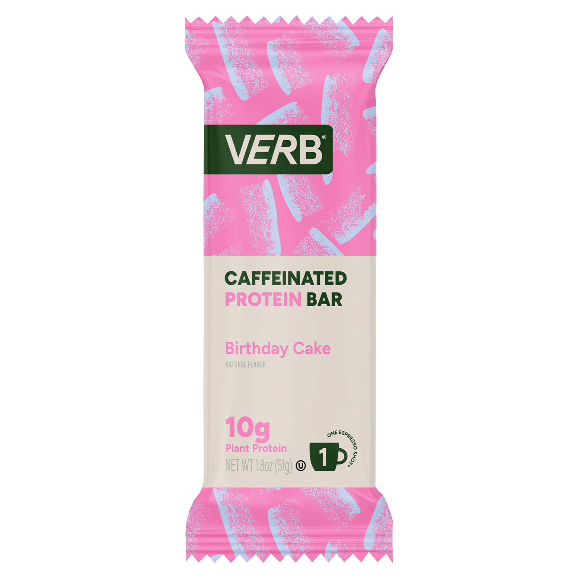 Verb Caffeinated Birthday Cake Protein Bar