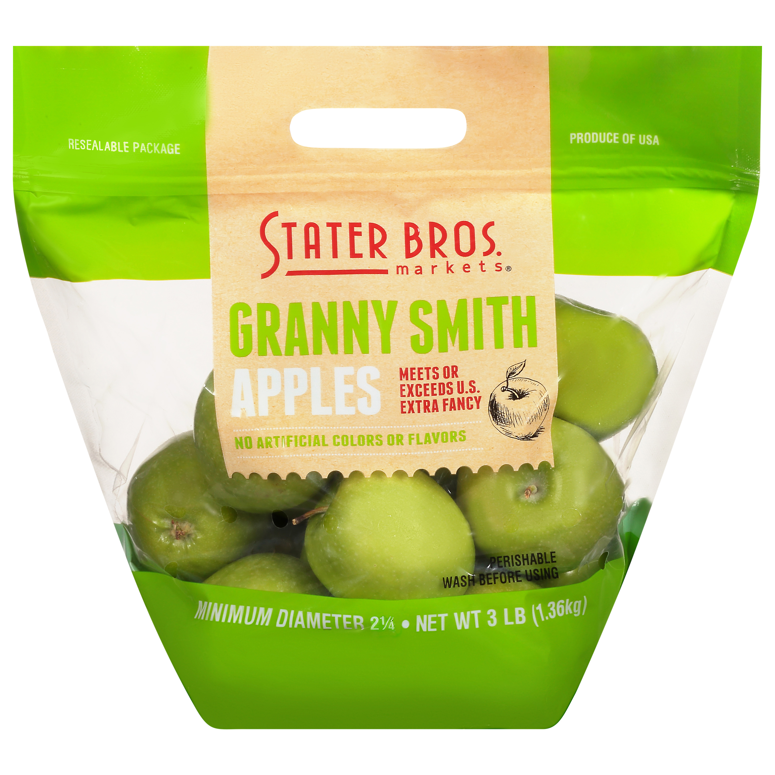 APPLES GRANNY SMITH 12/3# BAG - S. Strock & Co