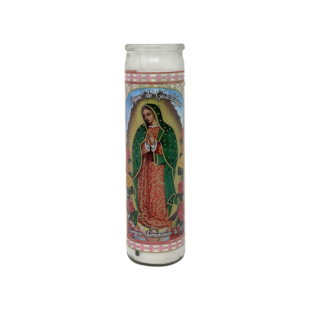 Stella Religious Candle, Virgen de Guadalupe