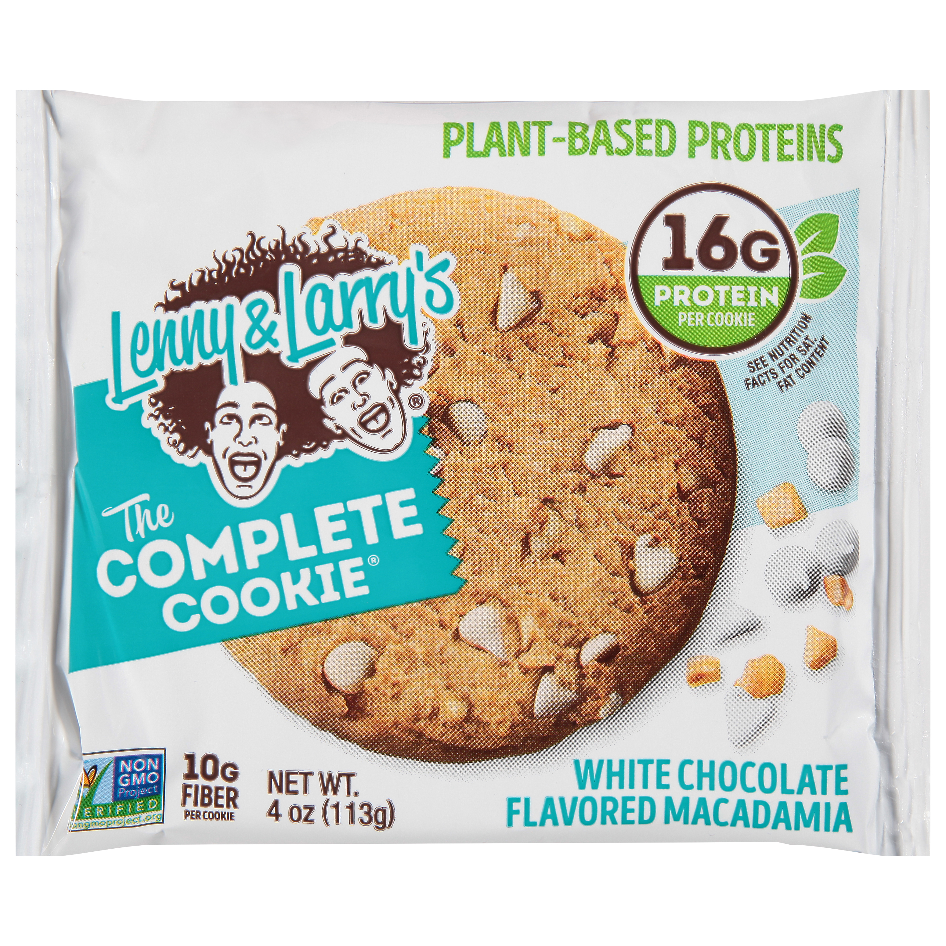 Lenny & Larry's The Complete Cookie White Chocolate Flavored Macadamia Cookie
