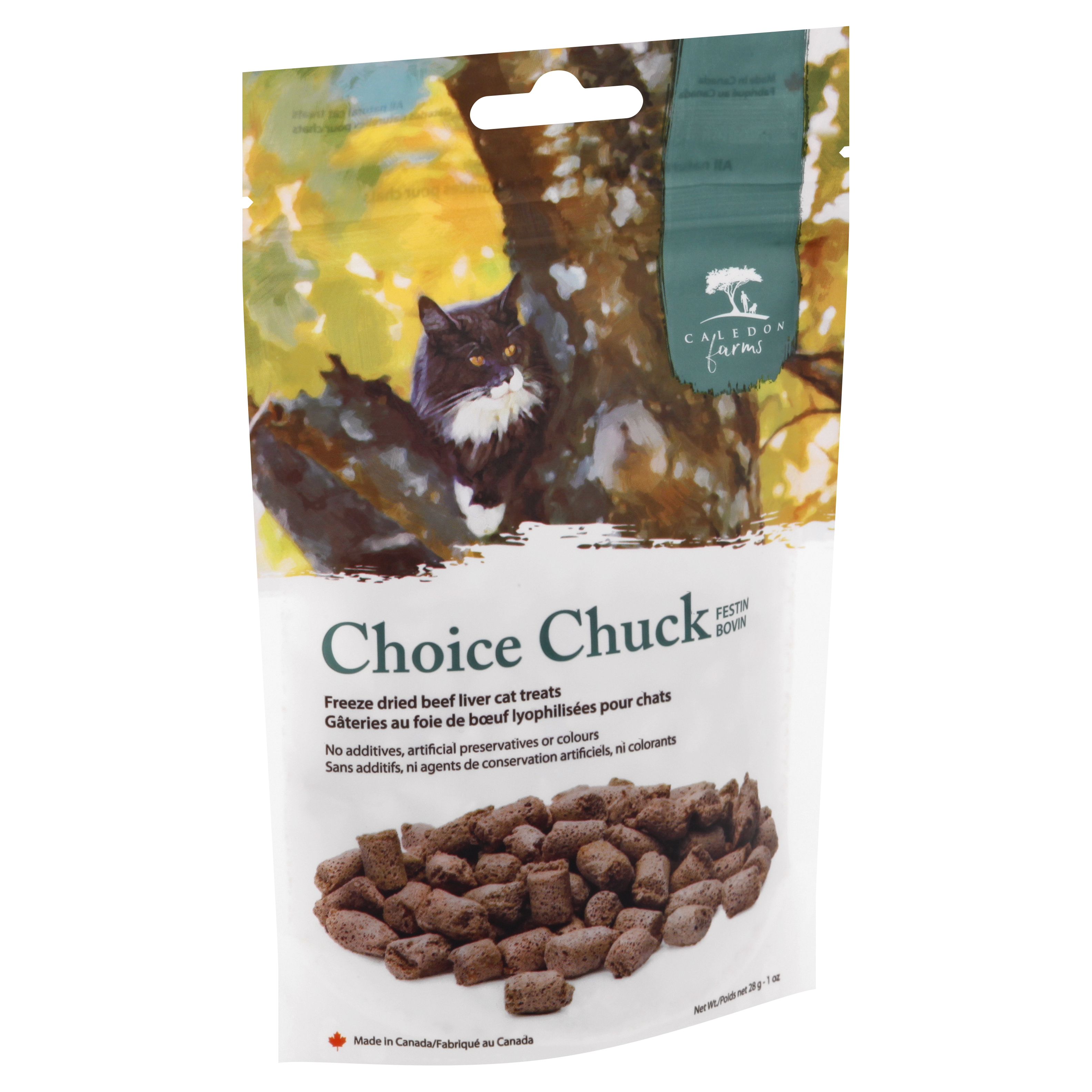Caledon Farms Choice Chuck Cat Treats 28 gr