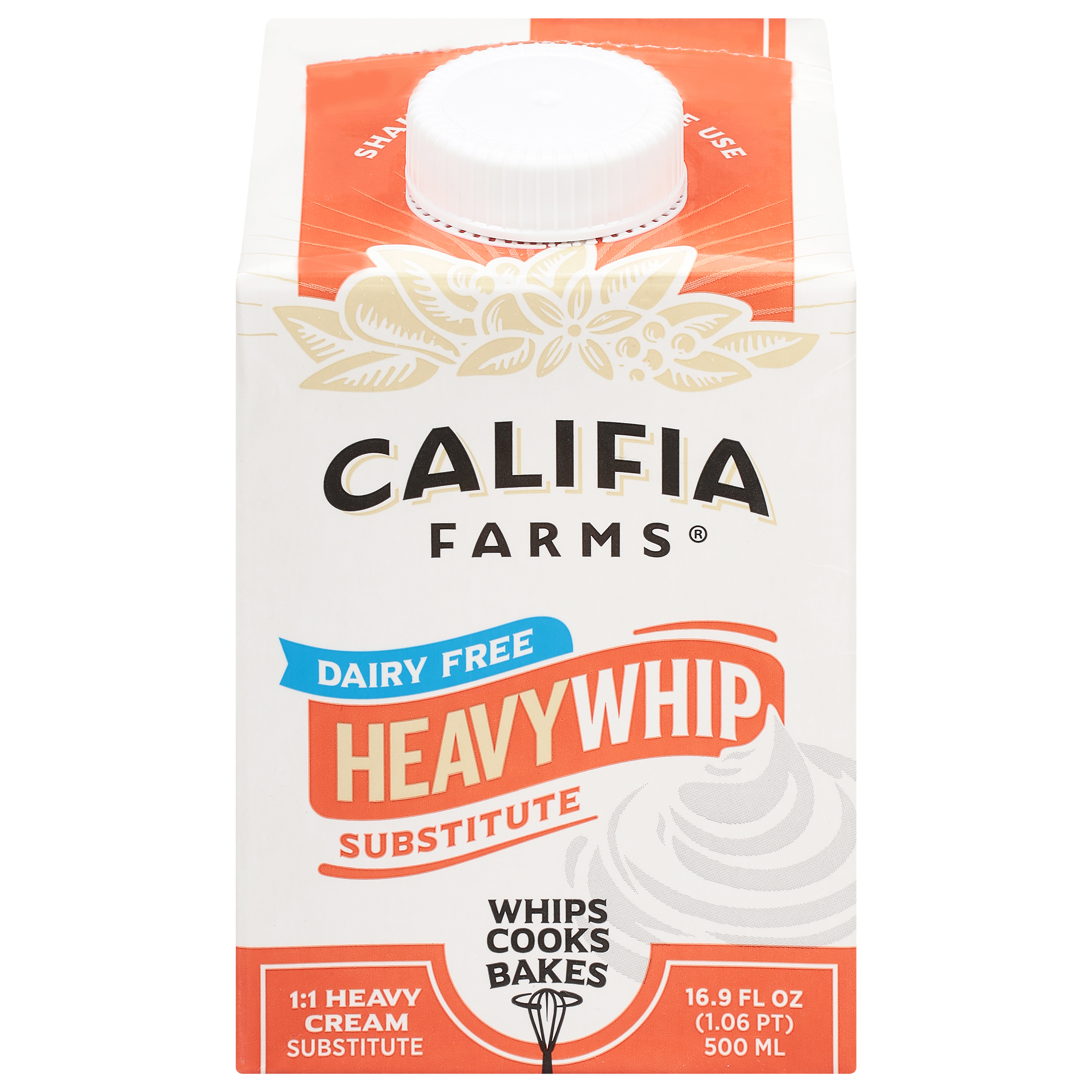 Califia Farms Dairy Free Heavy Whip Substitute
