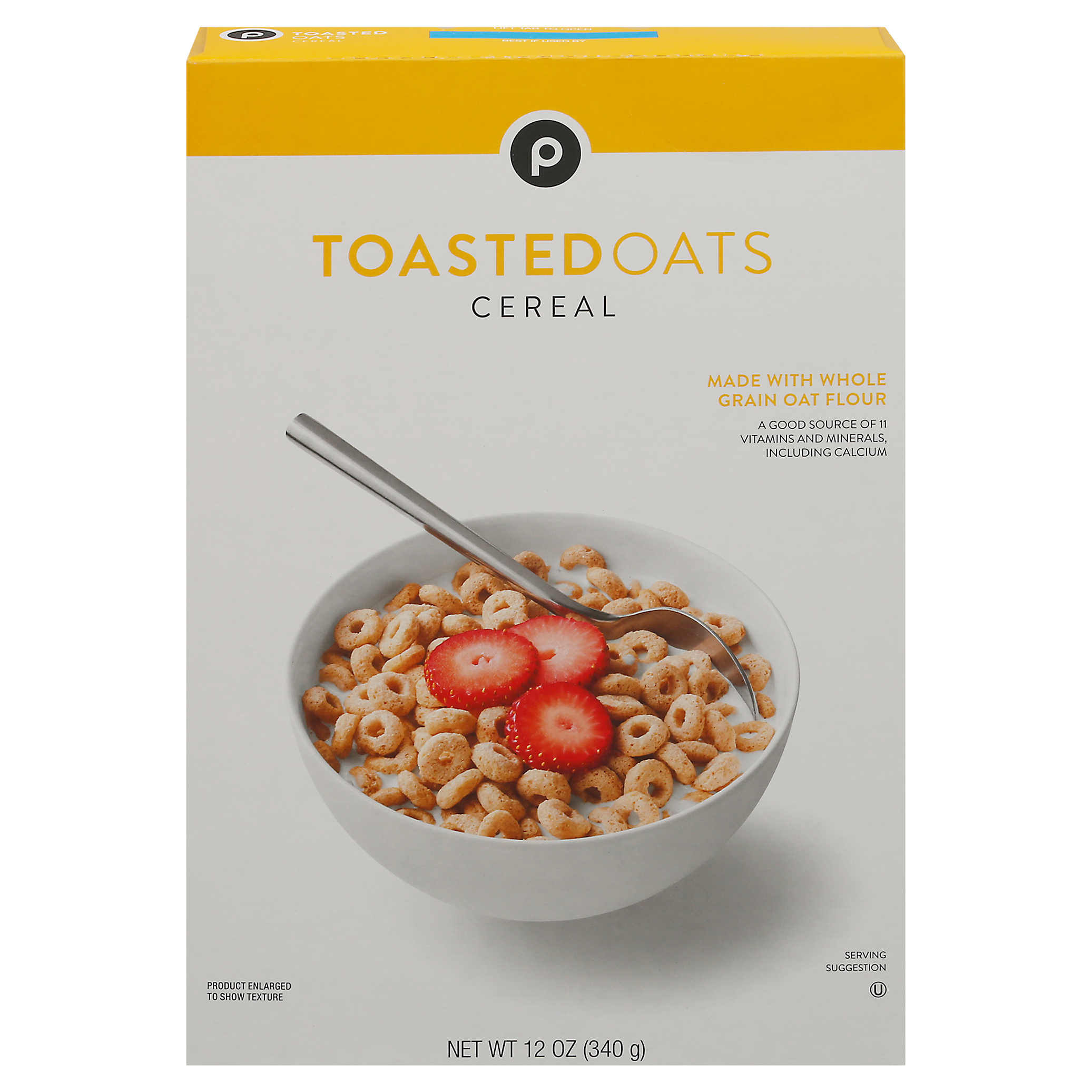 Publix Toasted Oats Cereal 12 oz