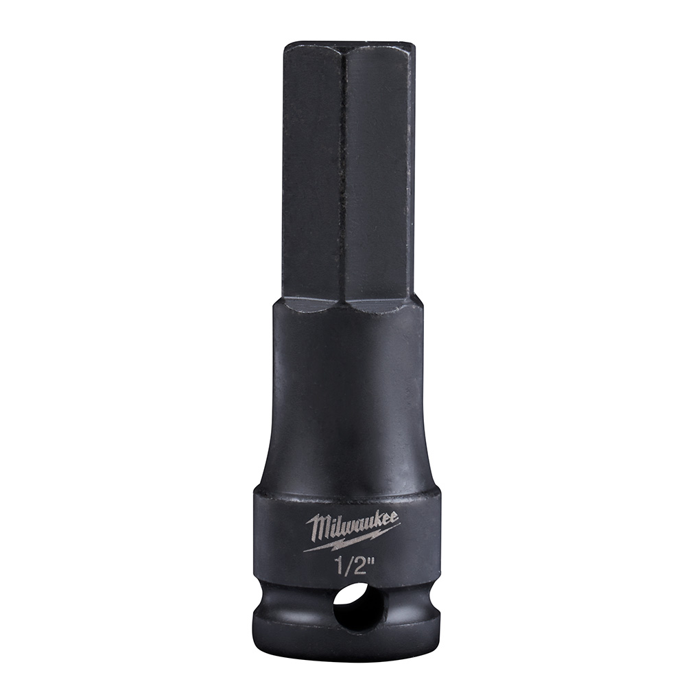 SHOCKWAVE Lineman's 3/8 in. Drive 1/2 in. Hex Bit Socket