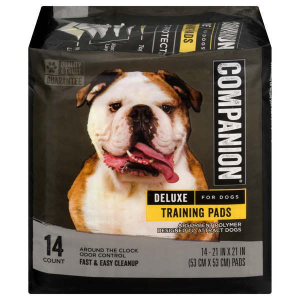 Companion Deluxe for Dogs Training Pads 14 ea BAG
