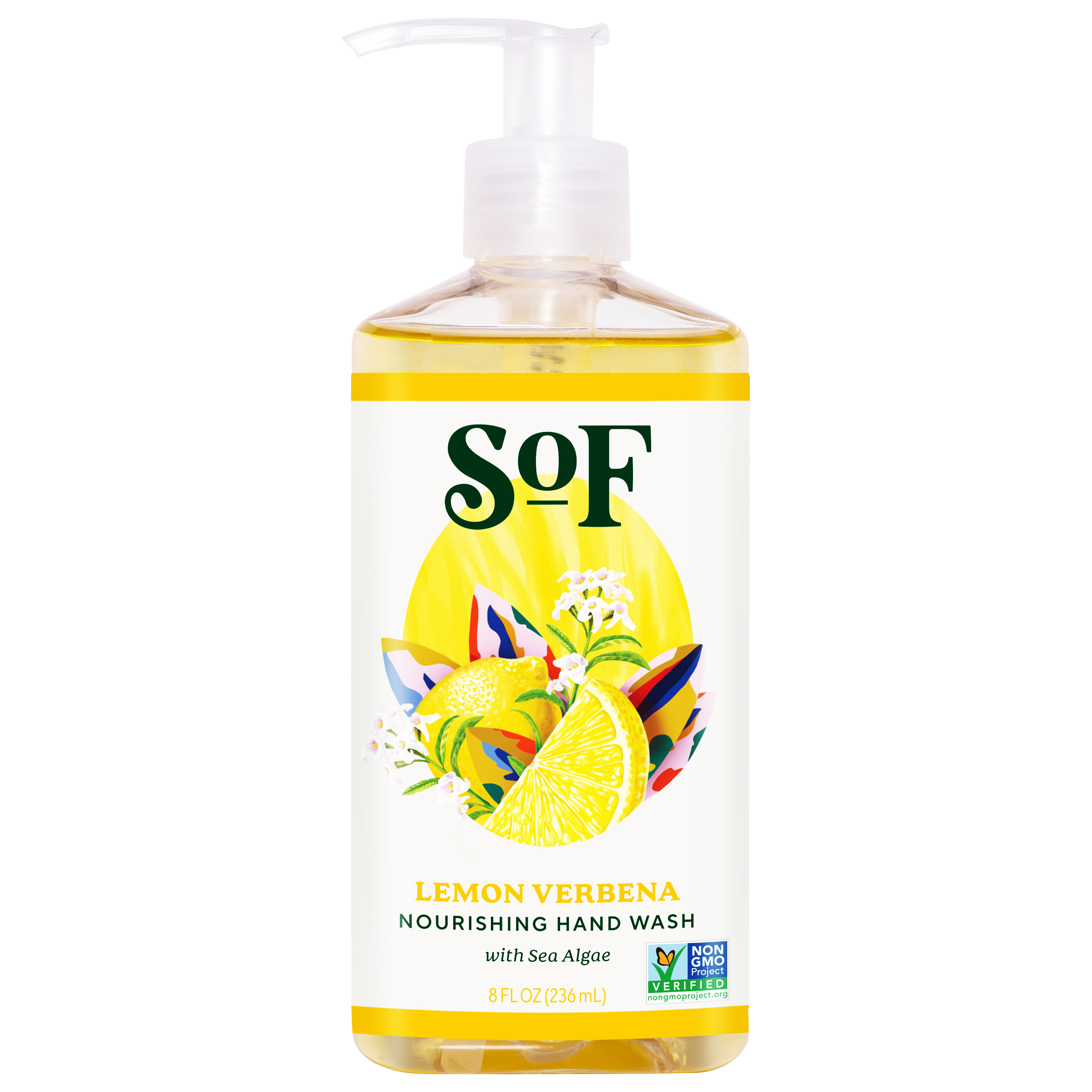 SOF Nourishing Lemon Verbena Hand Wash with Sea Algae