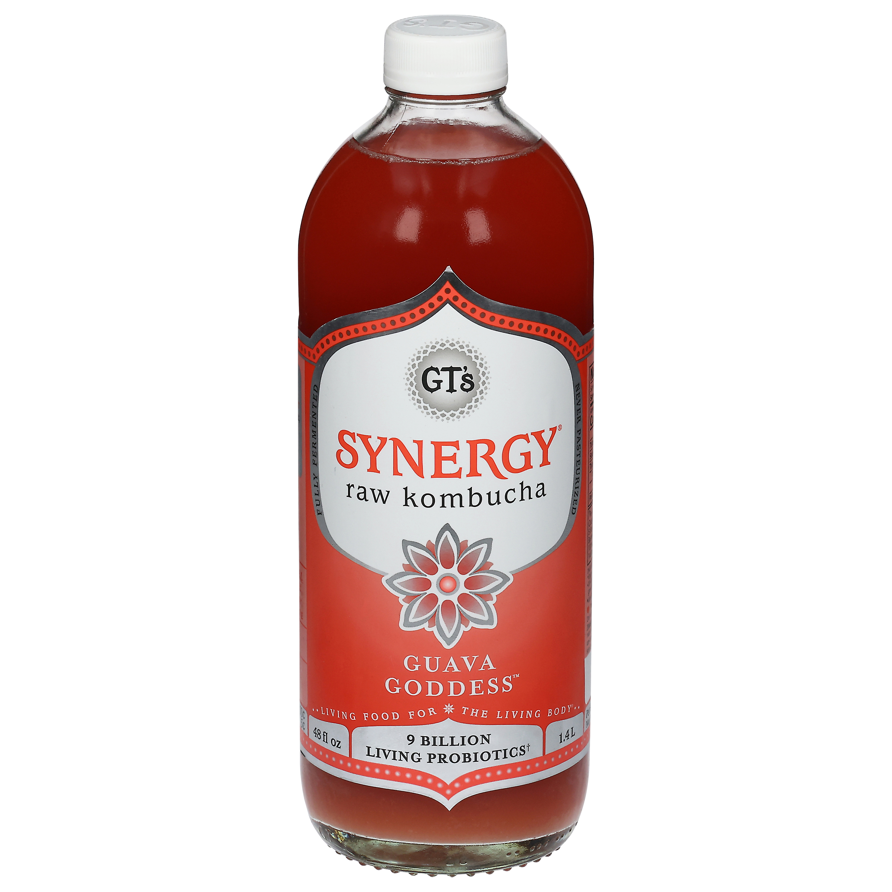 GT's Synergy Raw Guava Goddess Kombucha