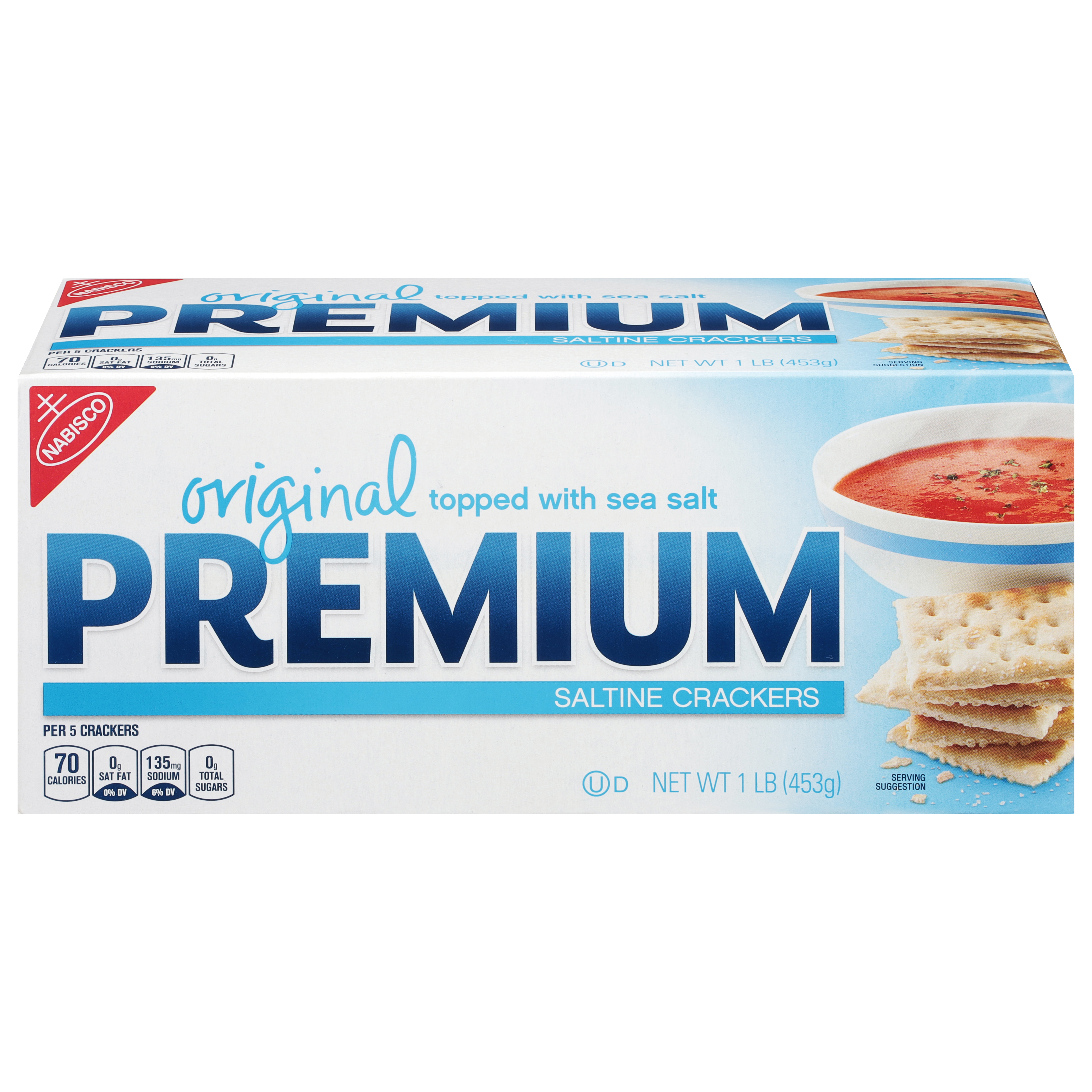 Premium Original Saltine Crackers 16 oz