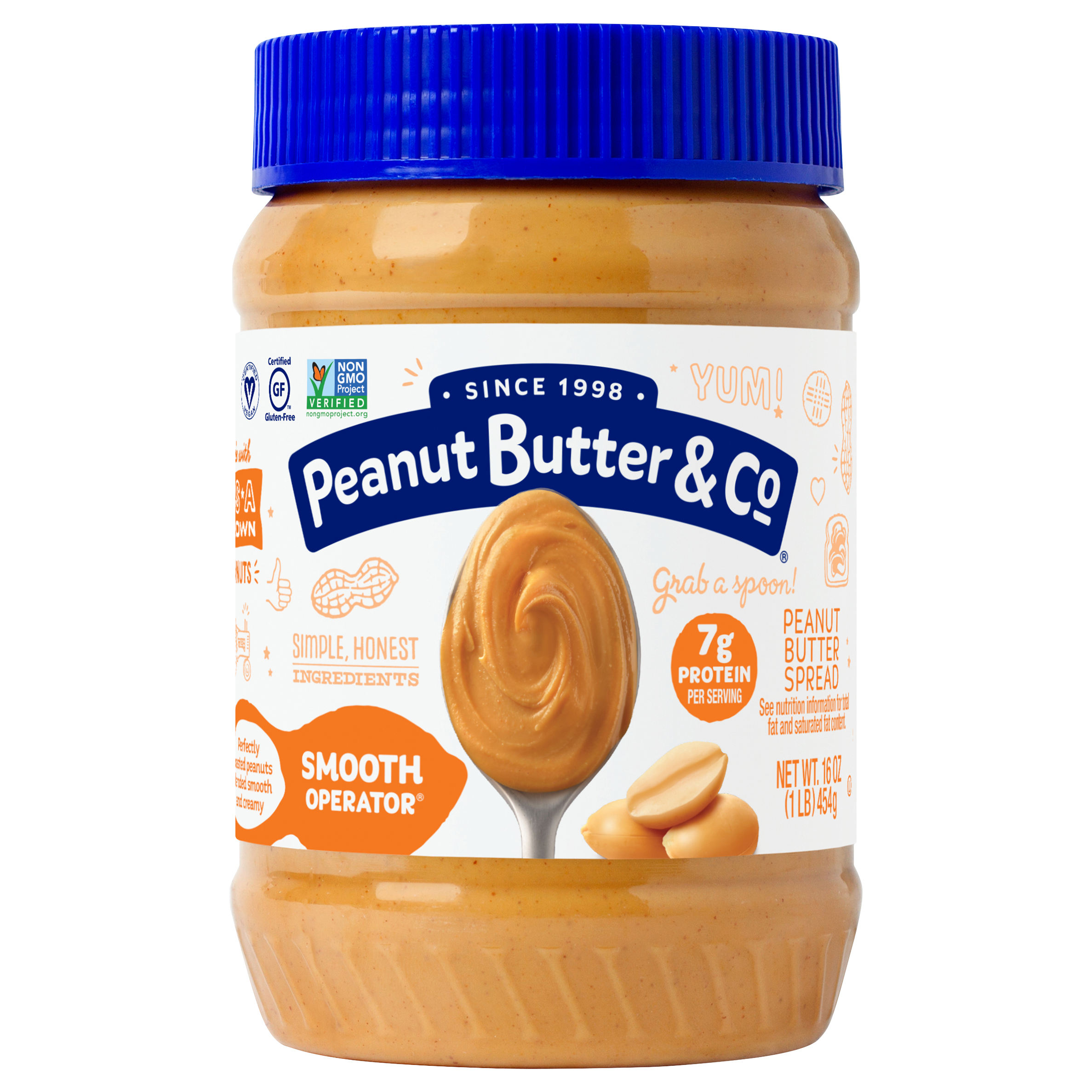 Peanut Butter & Co.® Smooth Operator® Peanut Butter Spread 16 oz. Jar