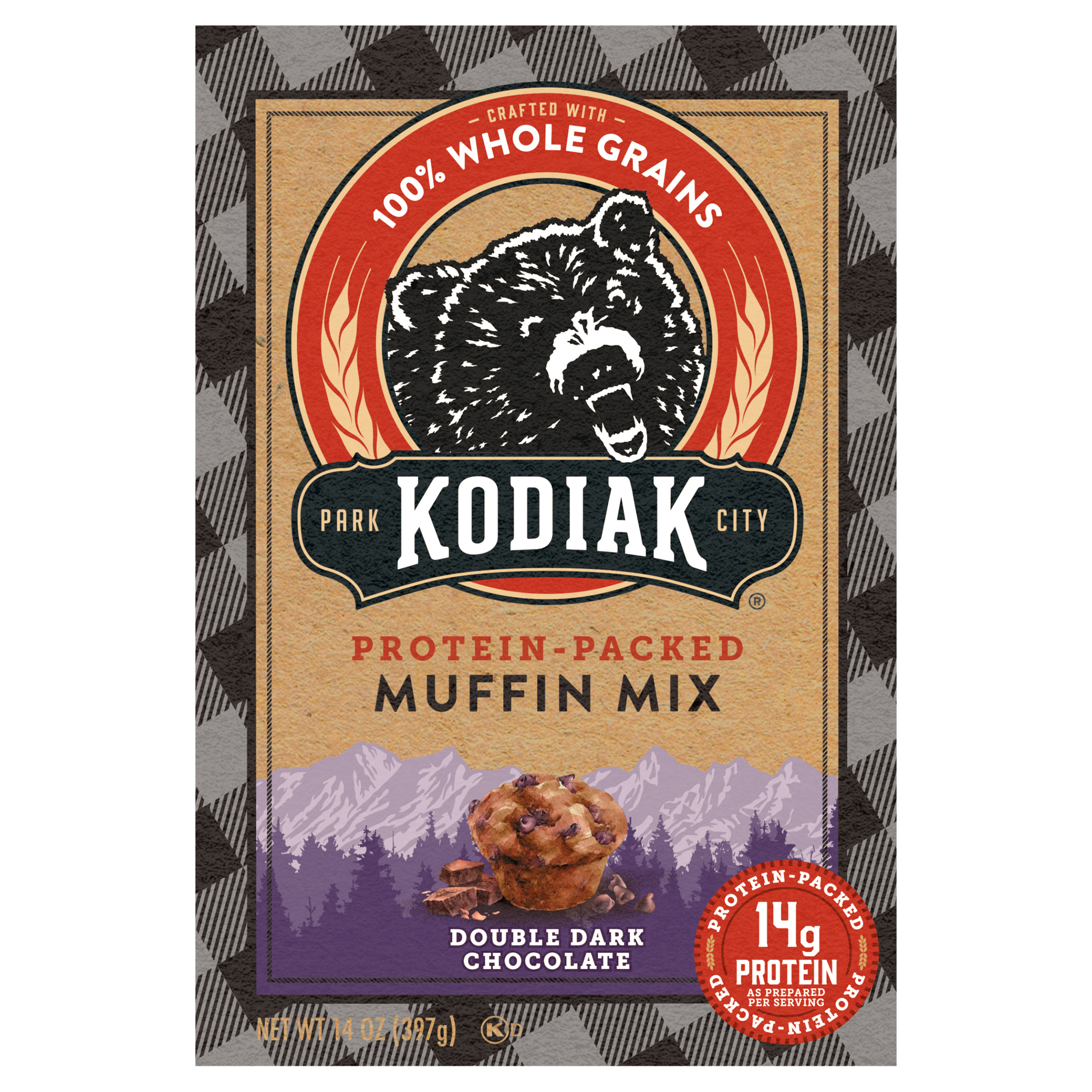 Muffin Mix, Double Dark Chocolate,