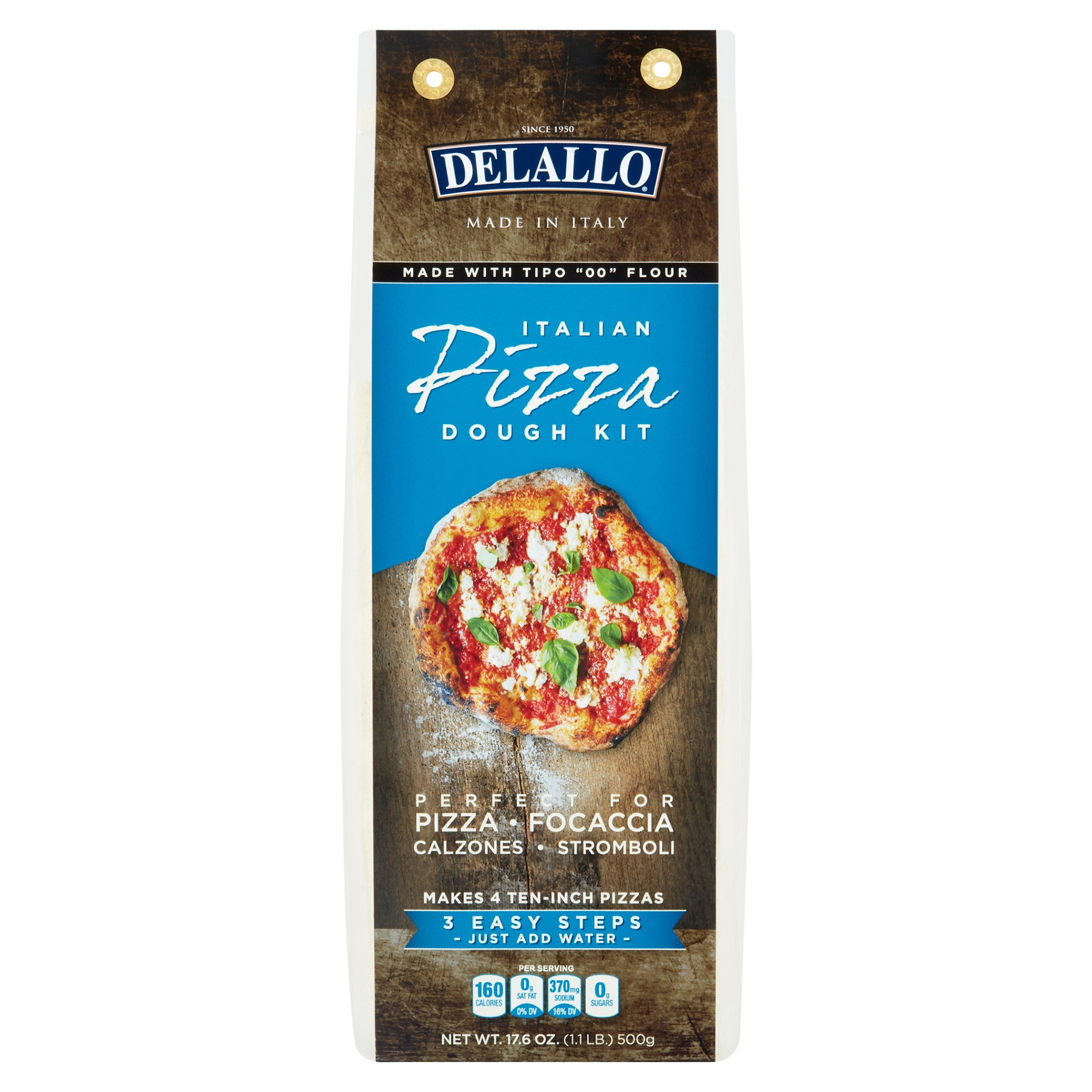 Delallo Italian Pizza Dough Kit