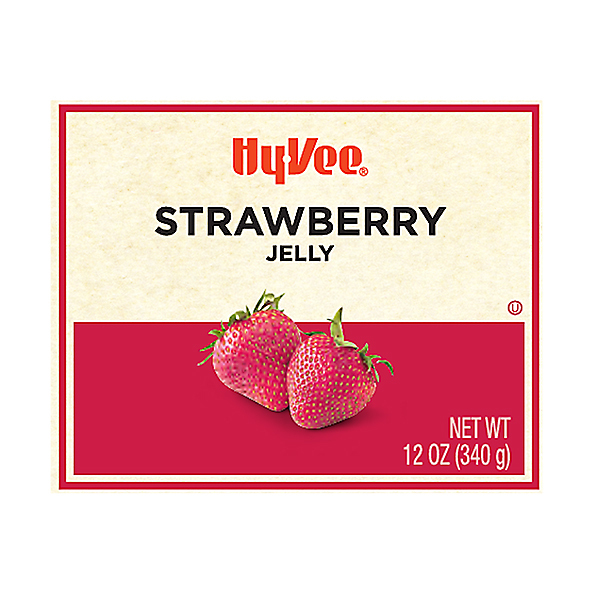 HyVee Strawberry Jelly 12 oz