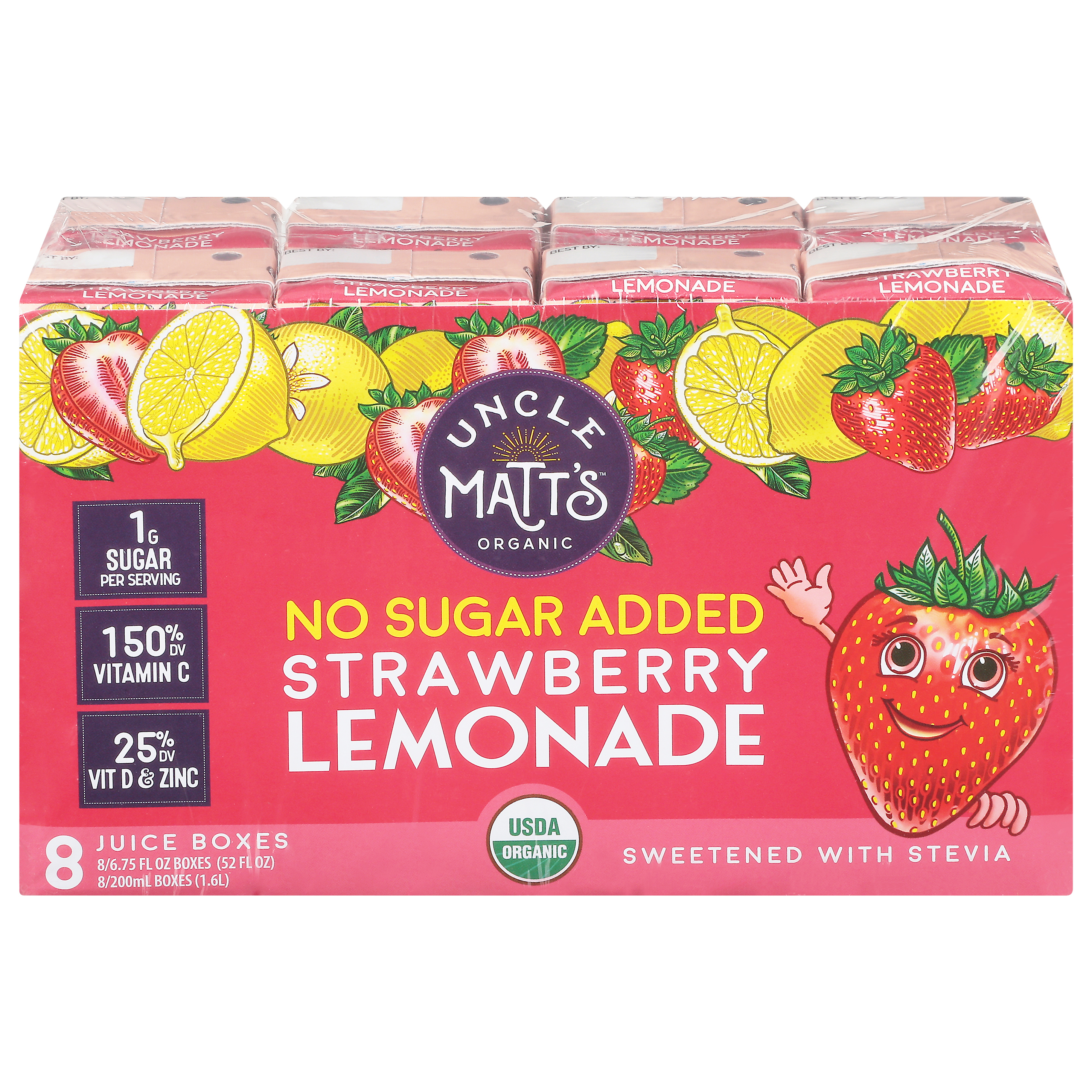 Uncle Matt's Organic Strawberry Lemonade