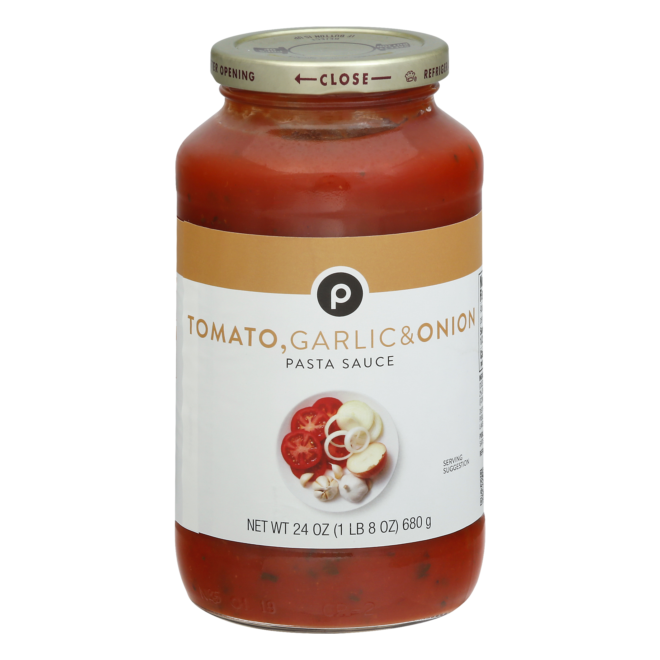Publix Tomato Garlic & Onion Pasta Sauce 24 oz JAR