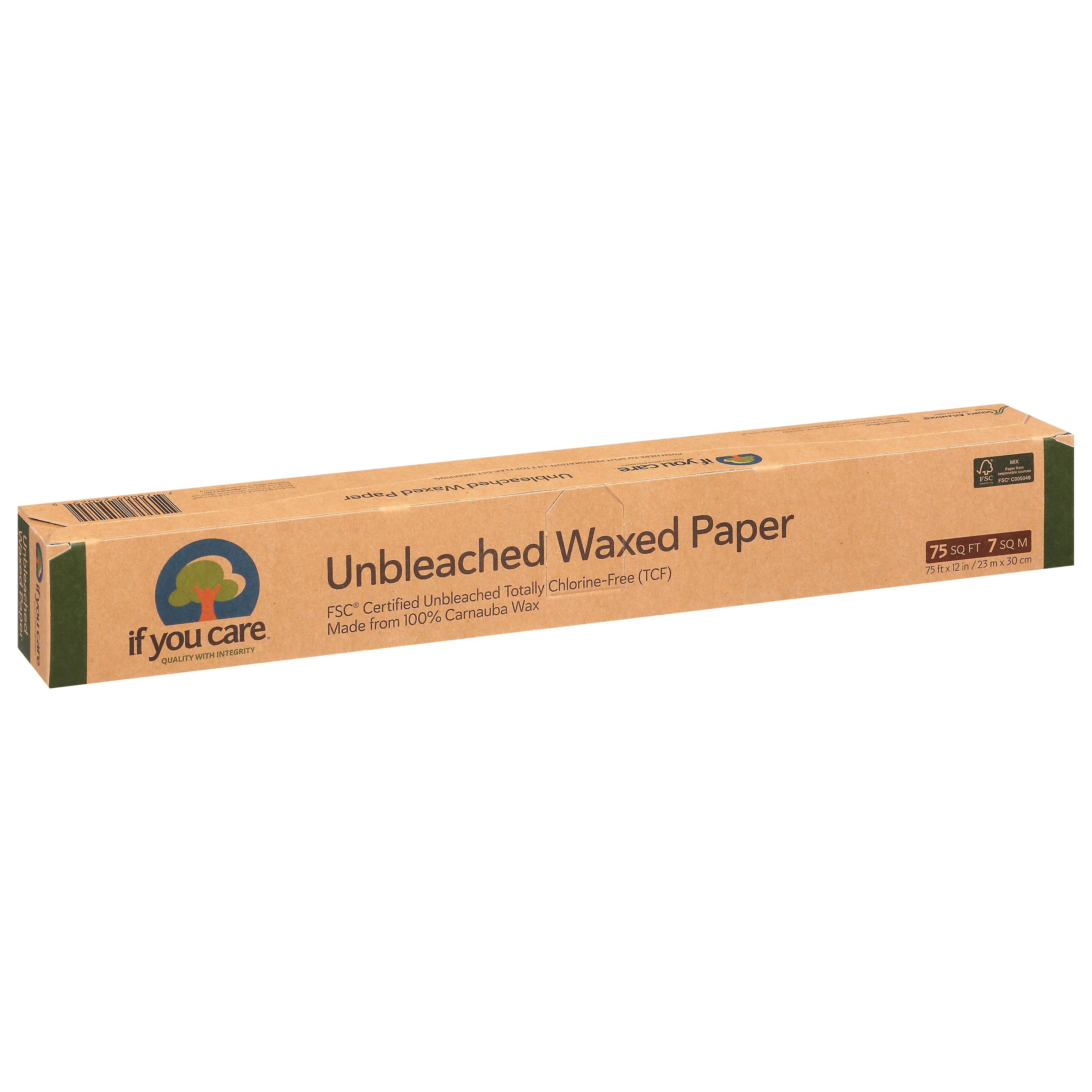 If You Care Unbleached Waxed Paper