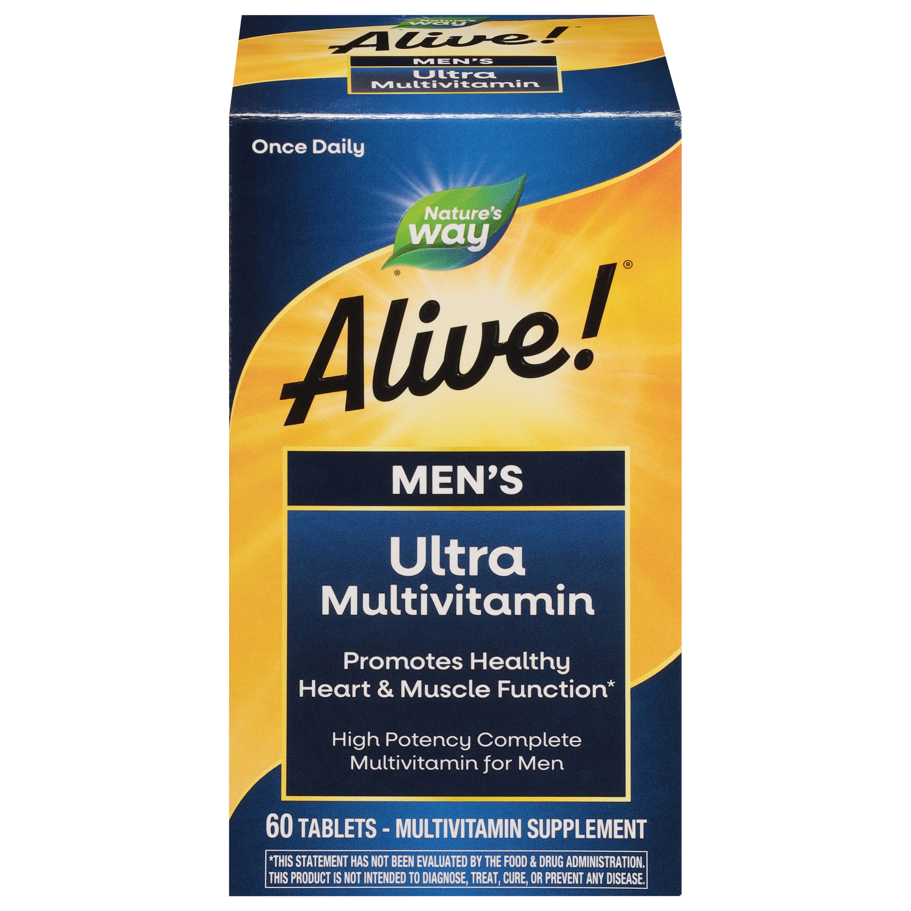 Nature's Way Alive! Men's Ultra Multivitamin 60 Tablets