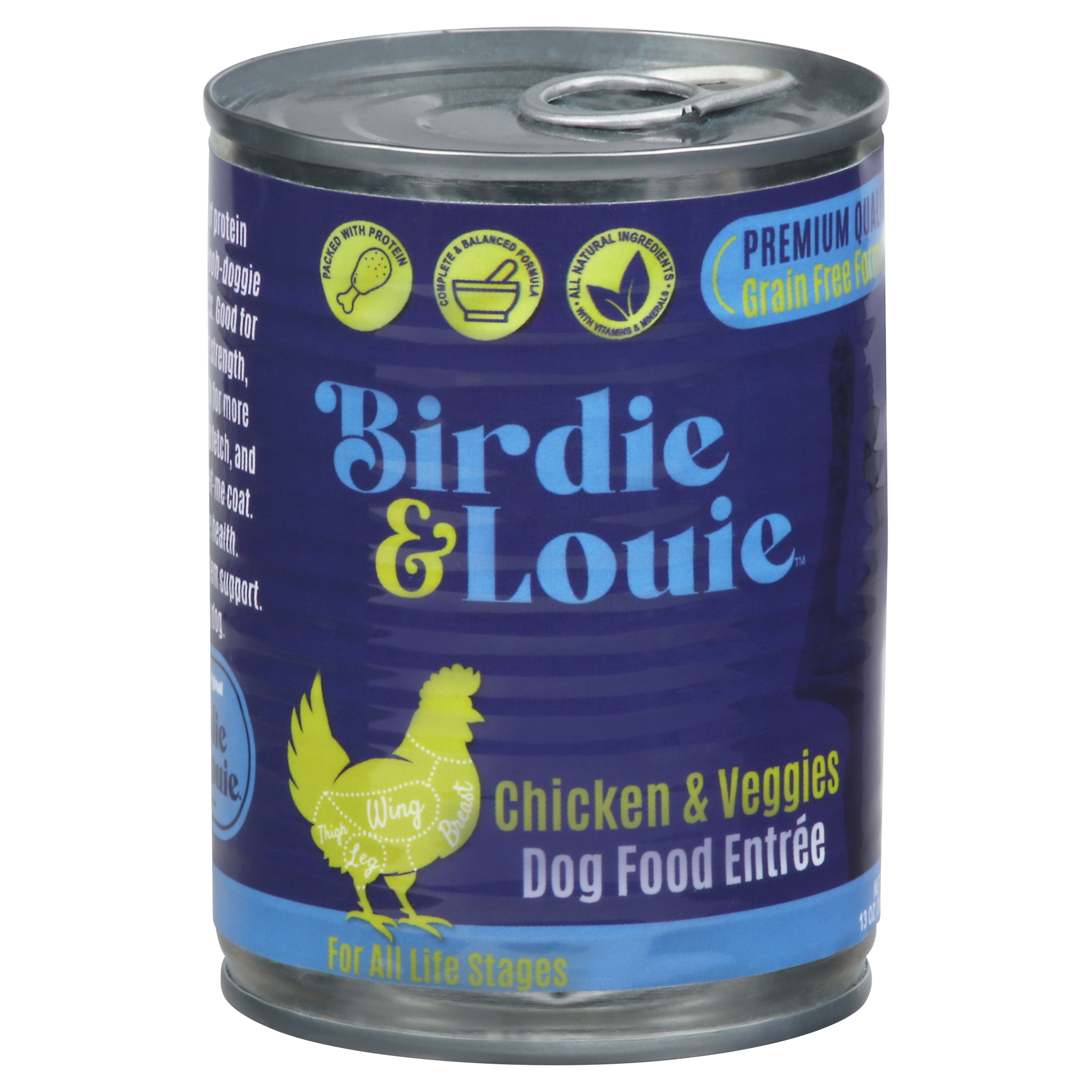 Birdie & Louie Chicken & Veggies Dog Food