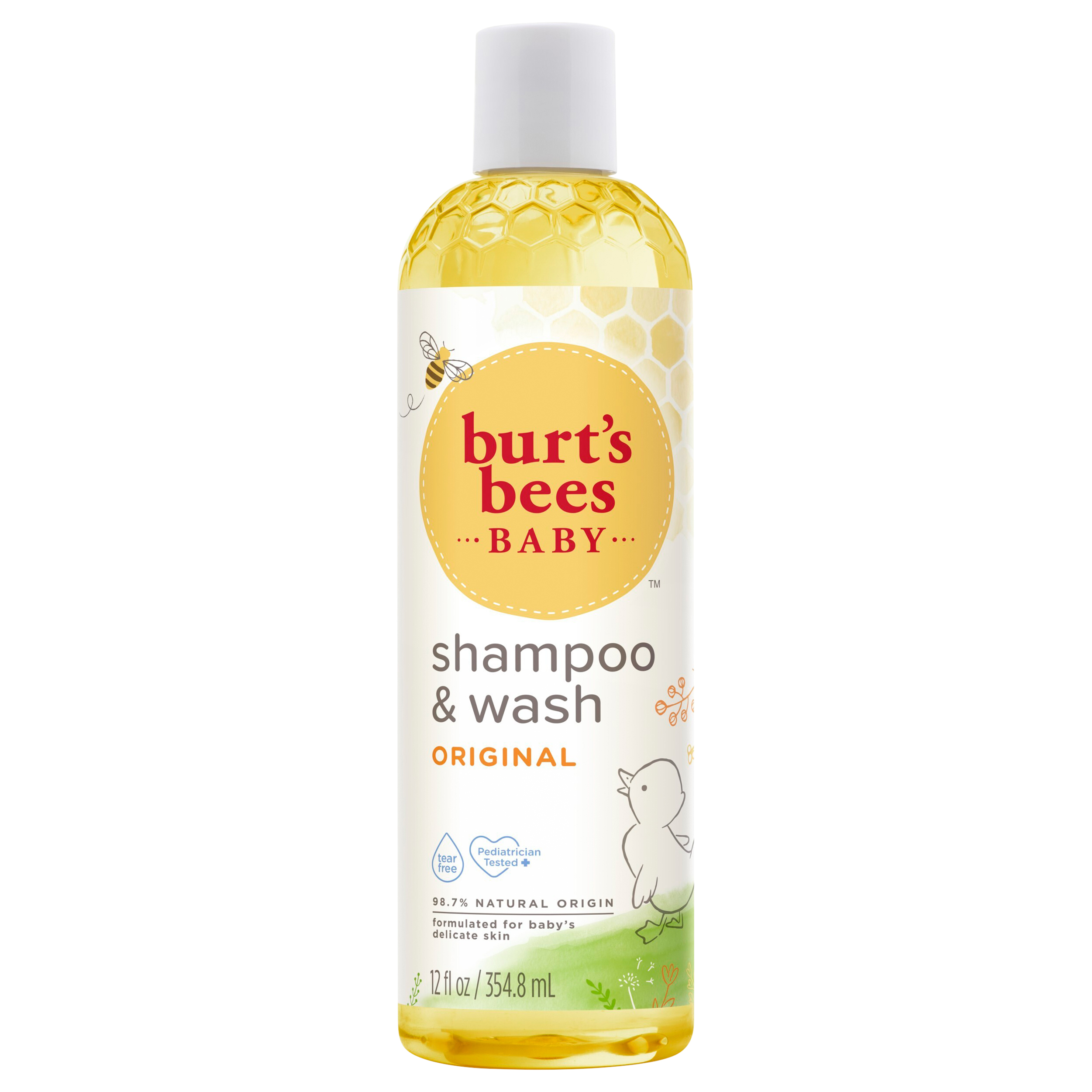 Burt's Bees Baby Shampoo & Wash, Original Tear Free Baby Soap -