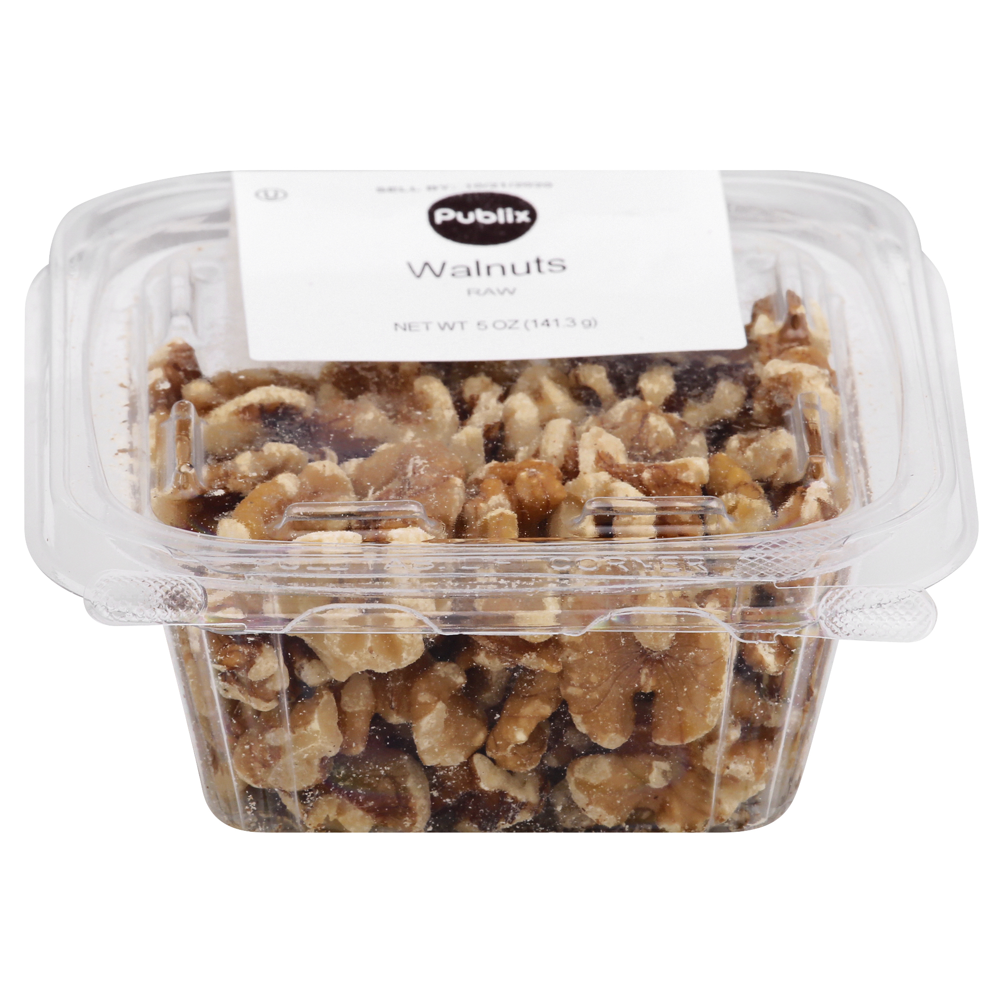 Publix Raw Walnuts 5 oz CLAM SHELL