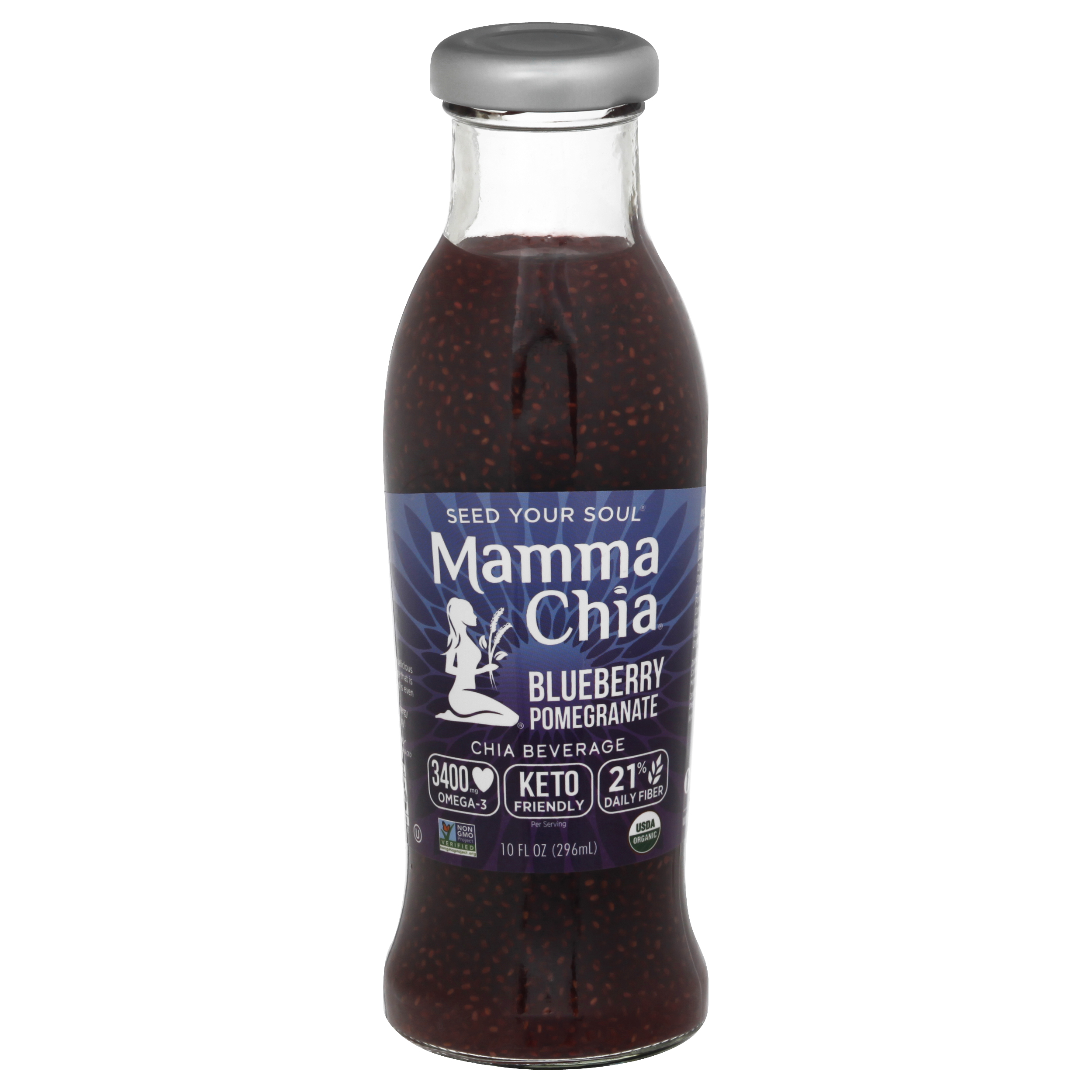Mamma Chia Organic Blueberry Pomegranate Chia Beverage