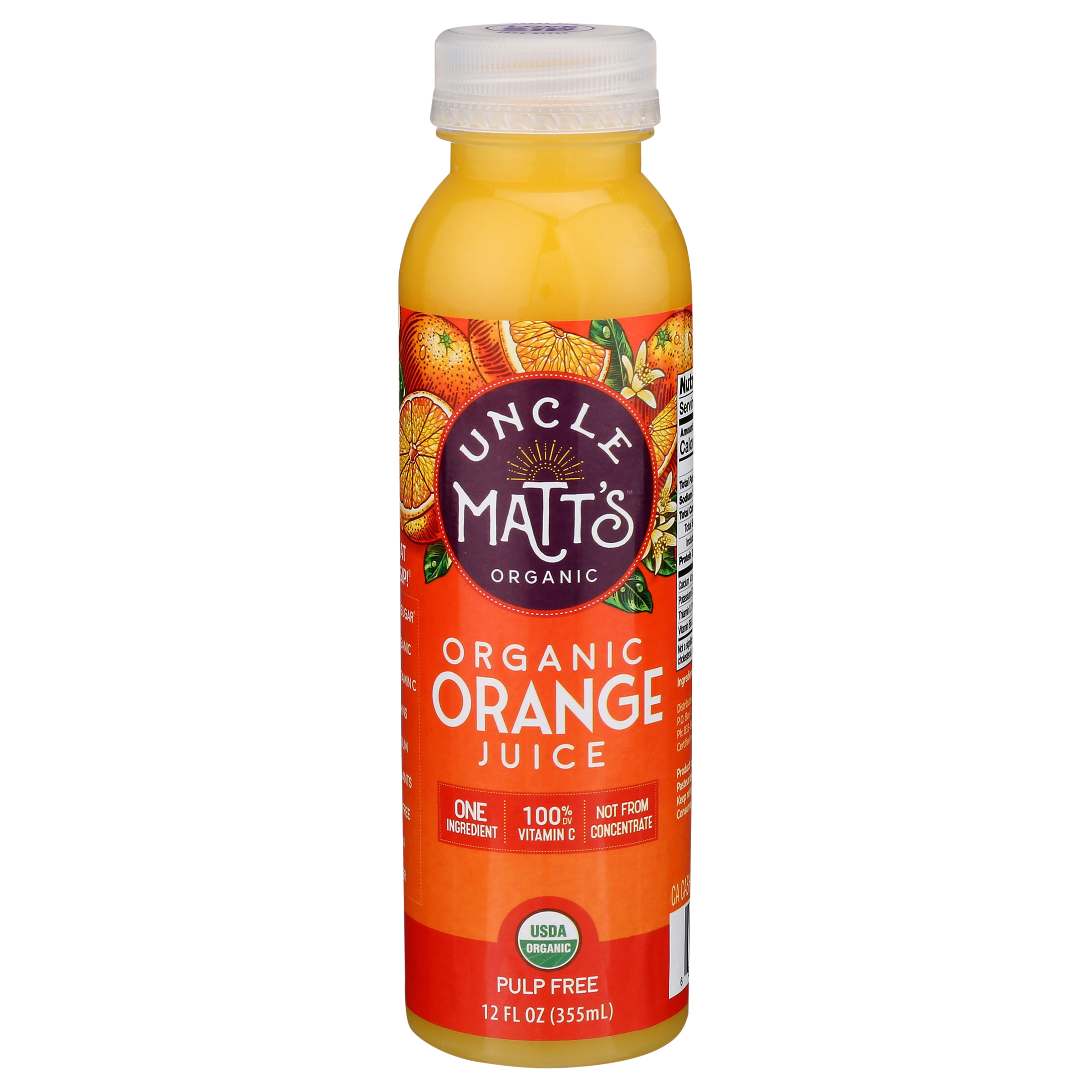 Uncle Matt's Organic Pure Organic Pulp Free Orange Juice