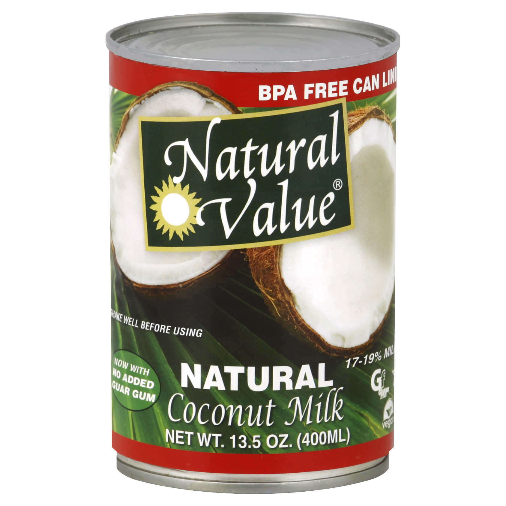 Natural Value Coconut Milk