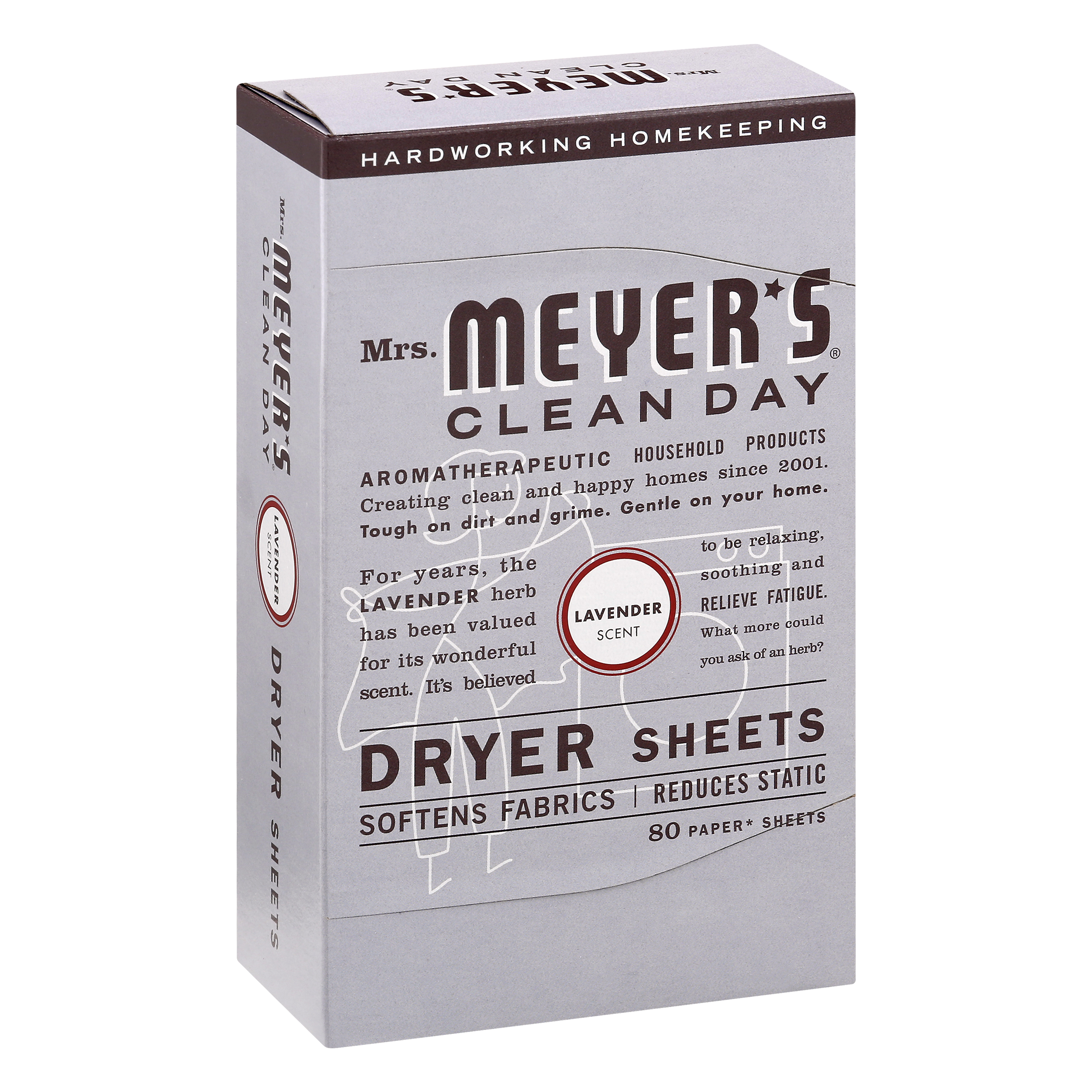 Mrs Meyers Lavender Scent Dryer Sheets
