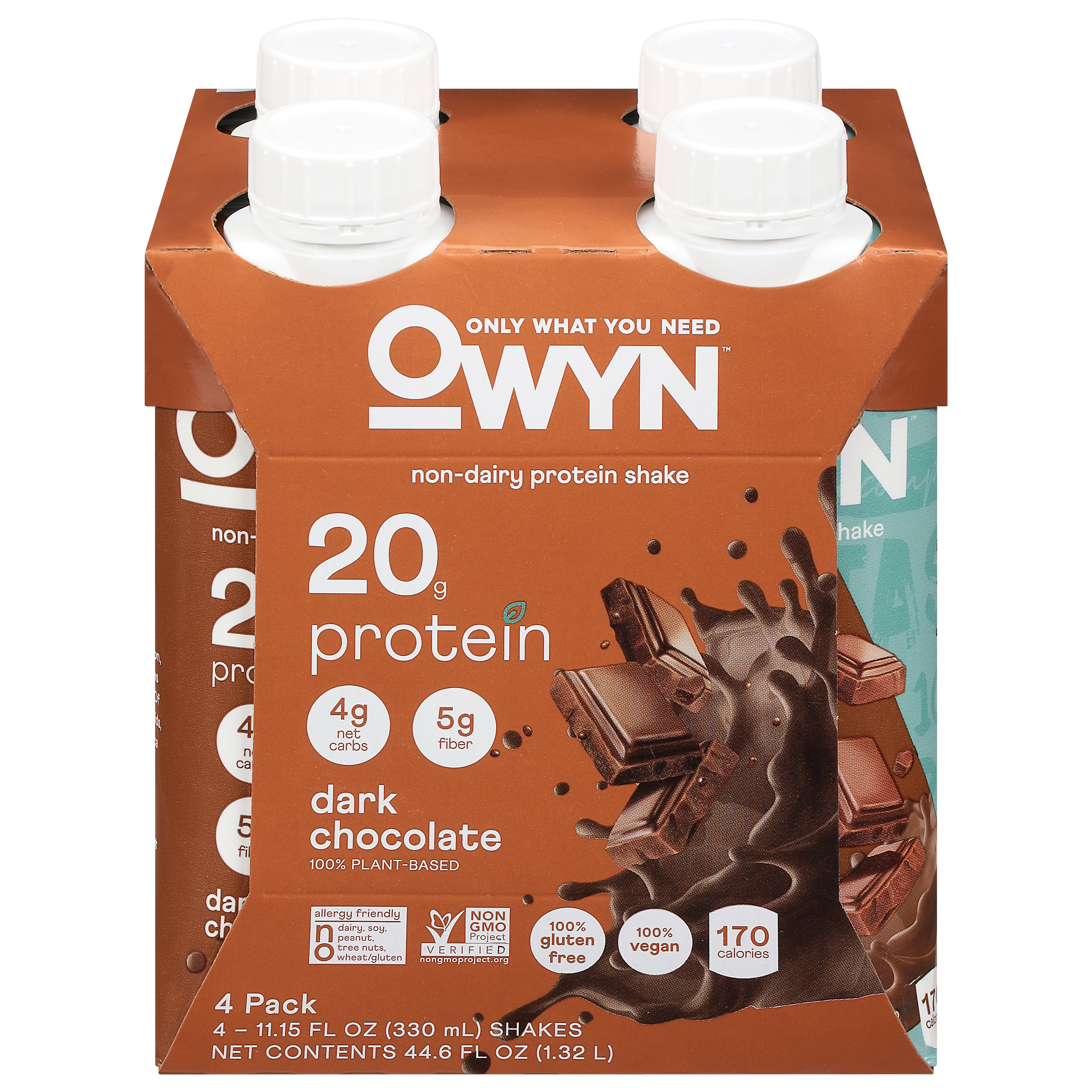 OWYN Non-Dairy Dark Chocolate Protein Shake
