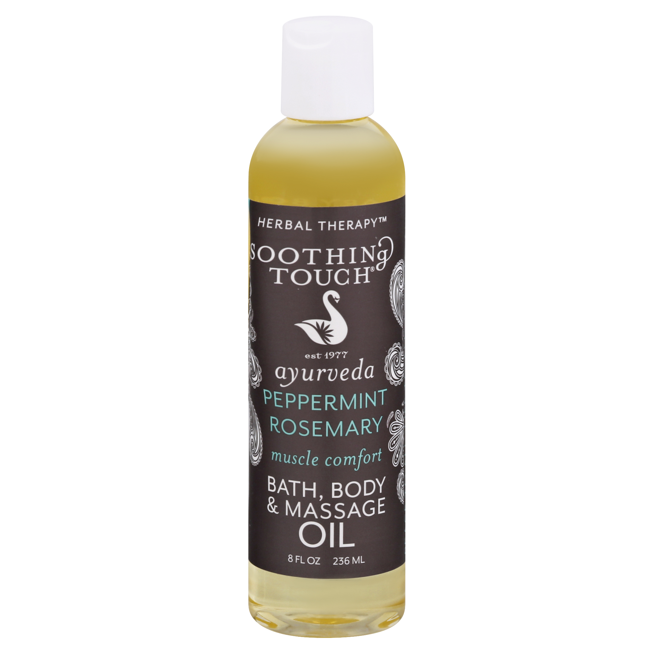 Soothing Touch Herbal Therapy Peppermint Rosemary Bath, Body & Massage Oil