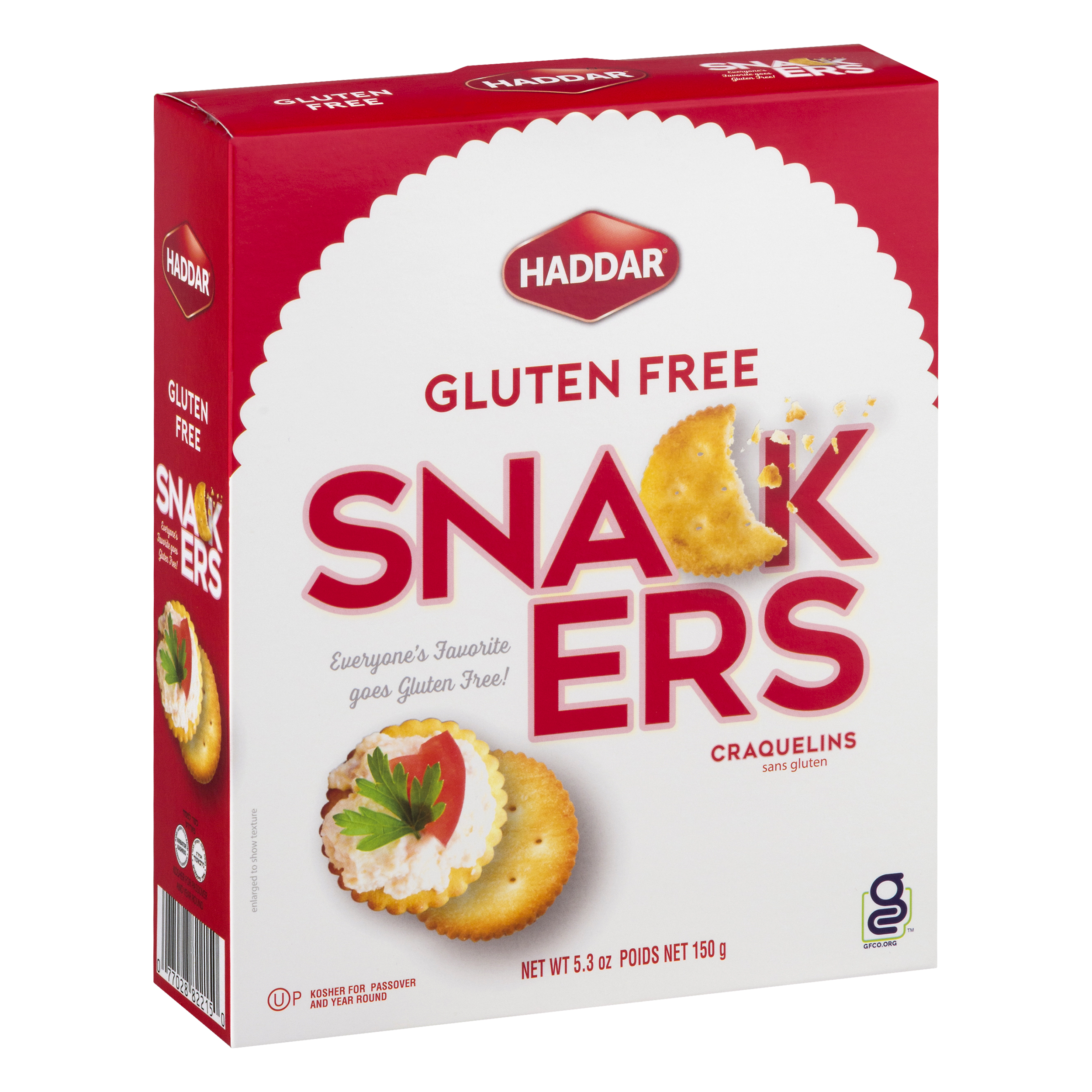 Haddar Gluten Free Snakers