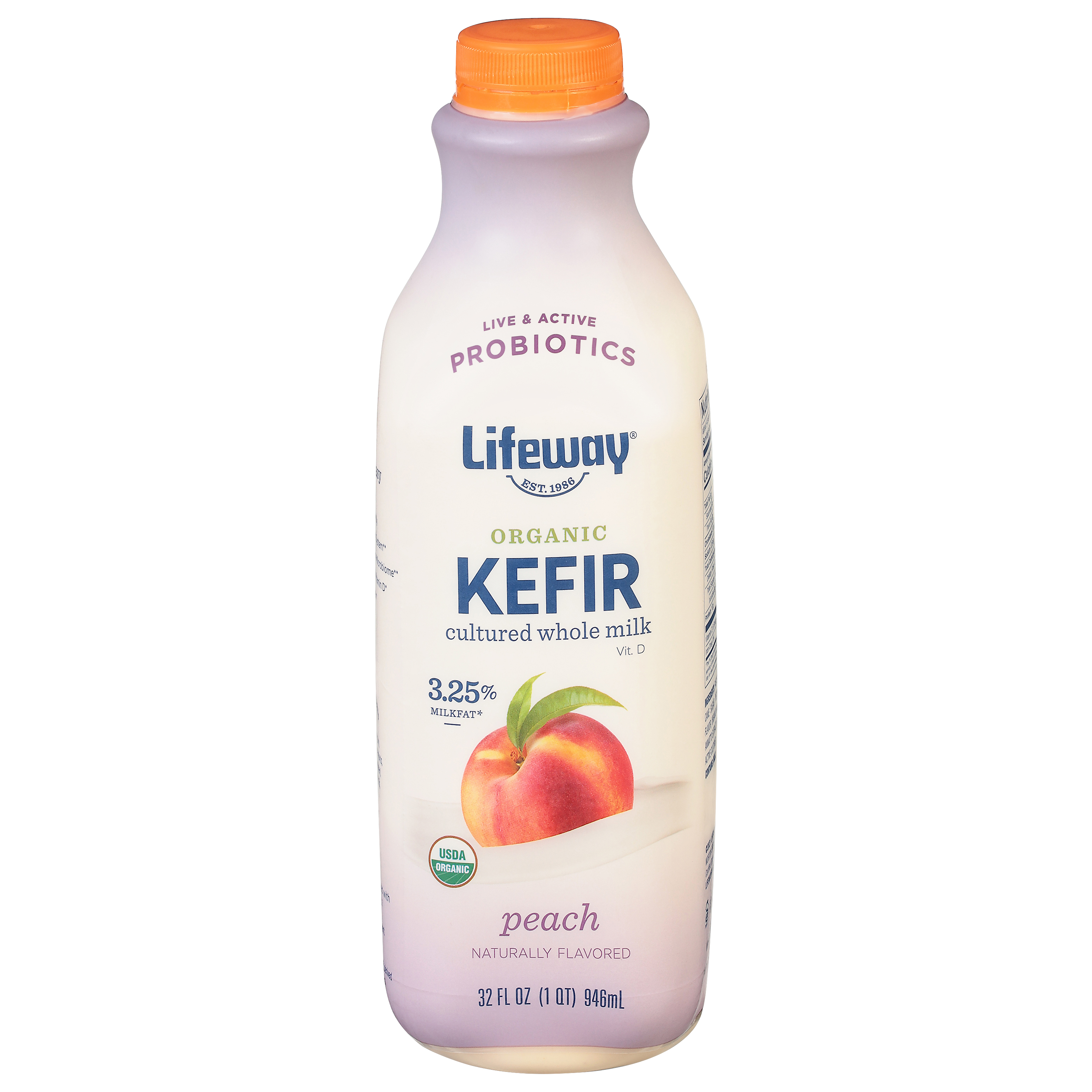 Lifeway Organic Peach Kefir