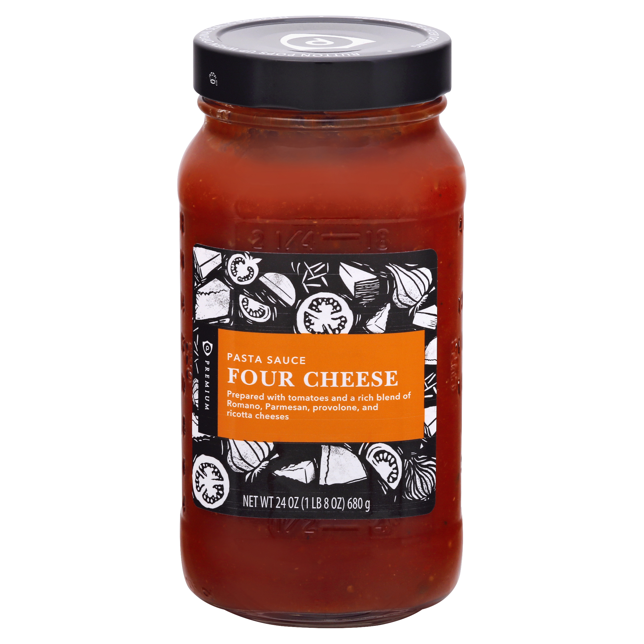 Publix Premium Four Cheese Pasta Sauce 24 oz JAR