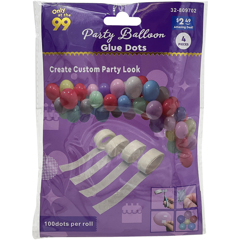 Balloon Glue Dots Bulk Case