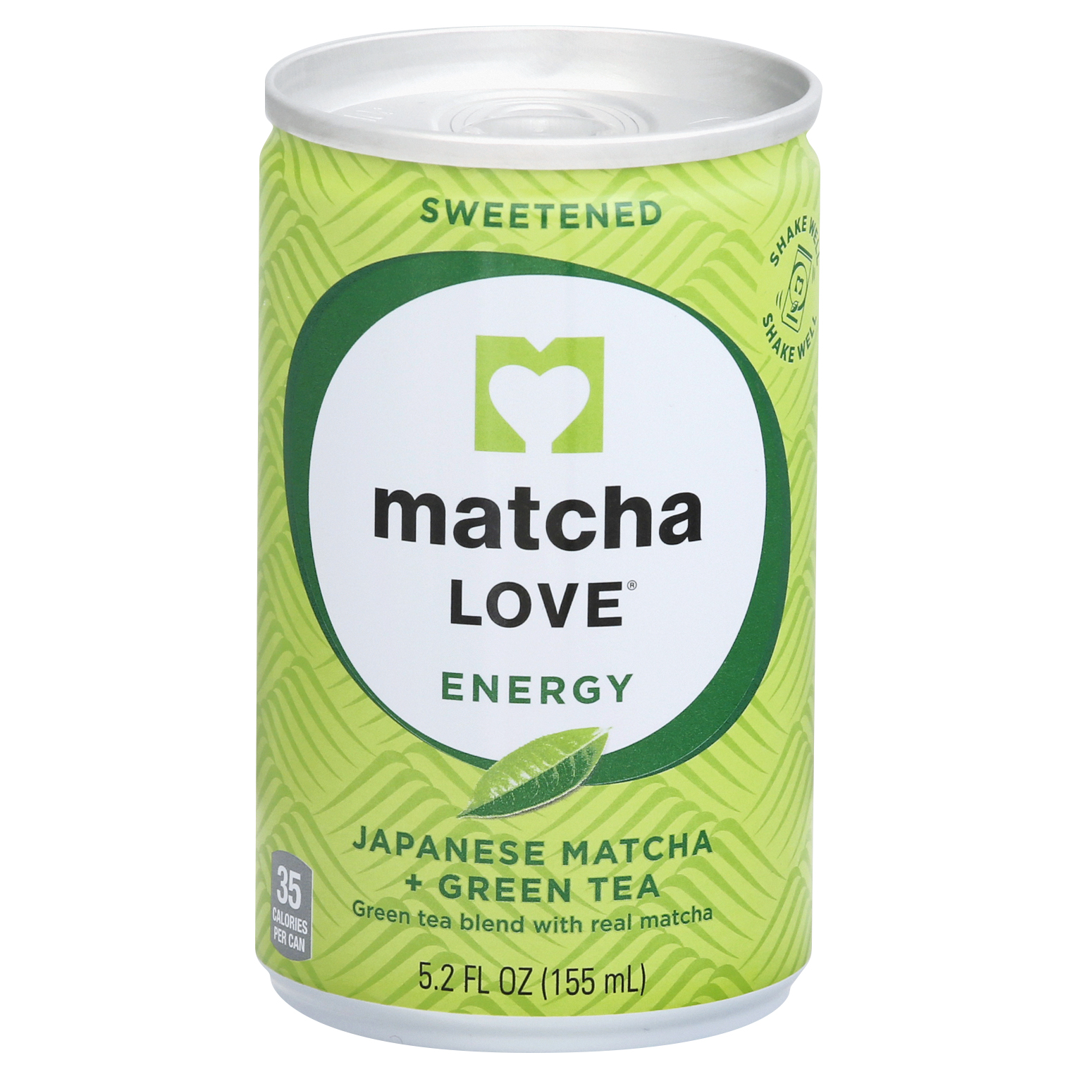 Matcha Love Sweetened Japanese Matcha + Green Tea Energy Shot