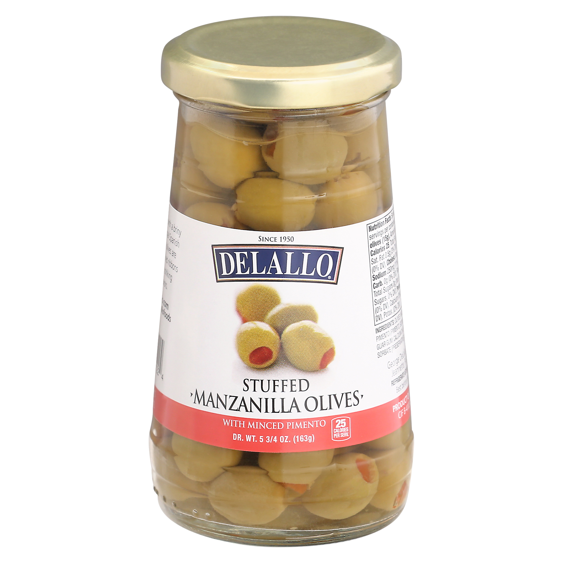 Delallo Stuffed Manzanilla Olives