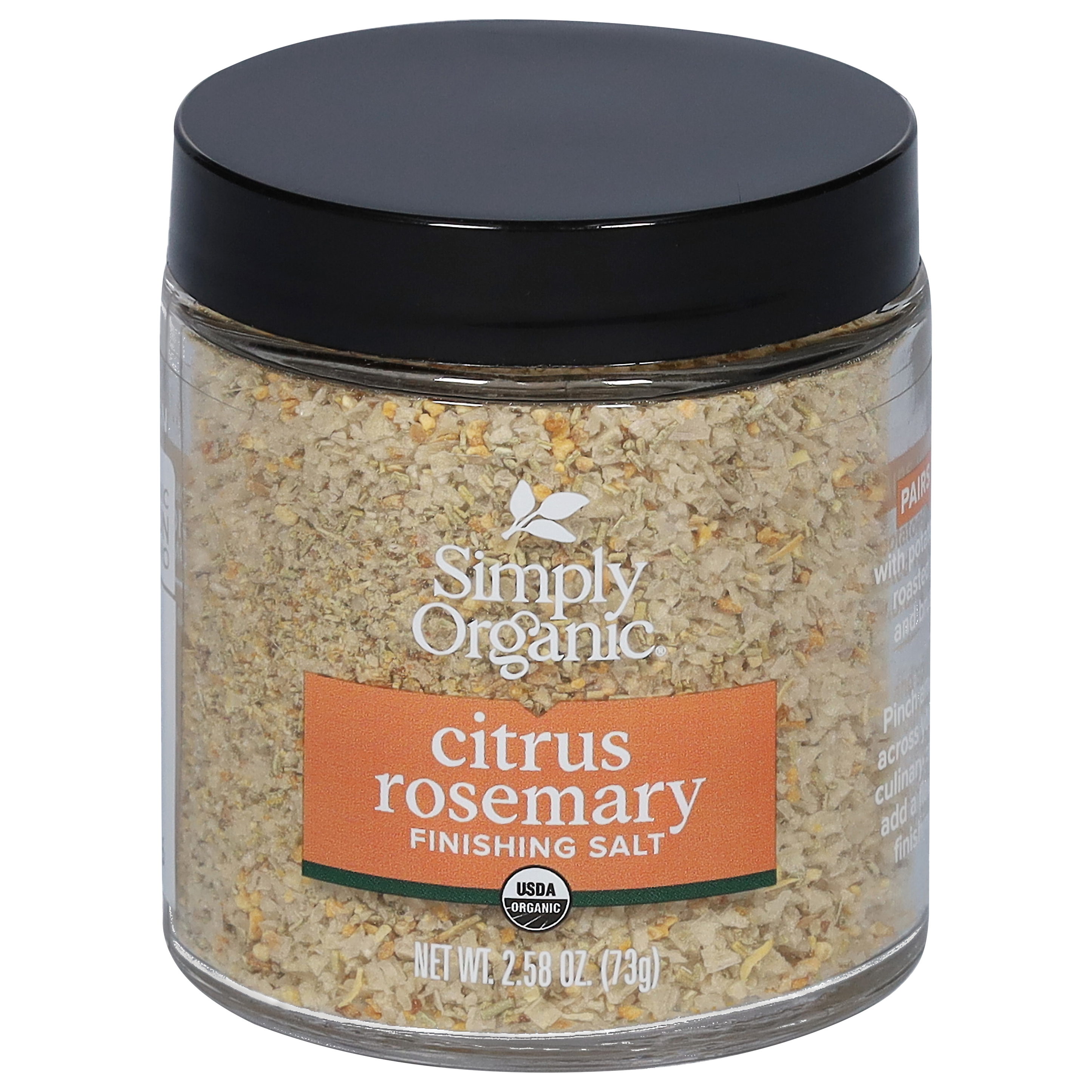 Simply Organic Citrus Rosemary Finishing Salt