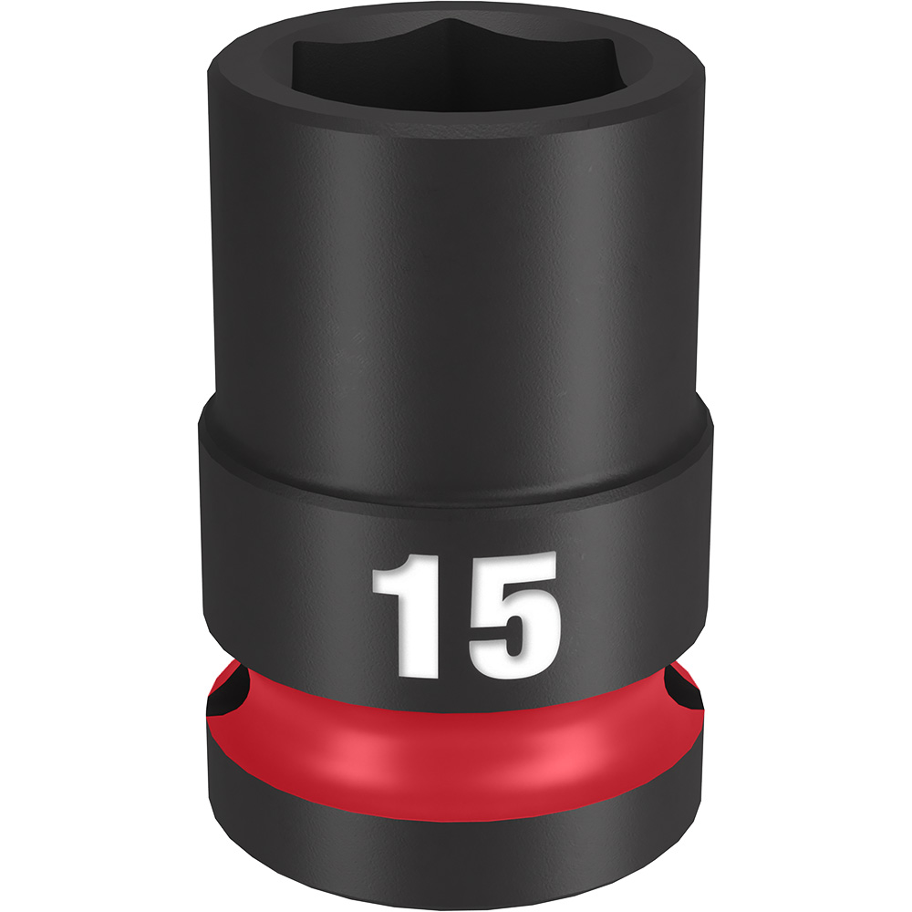 SHOCKWAVE Impact Duty 1/2" Drive 15MM Standard 6 Point Socket