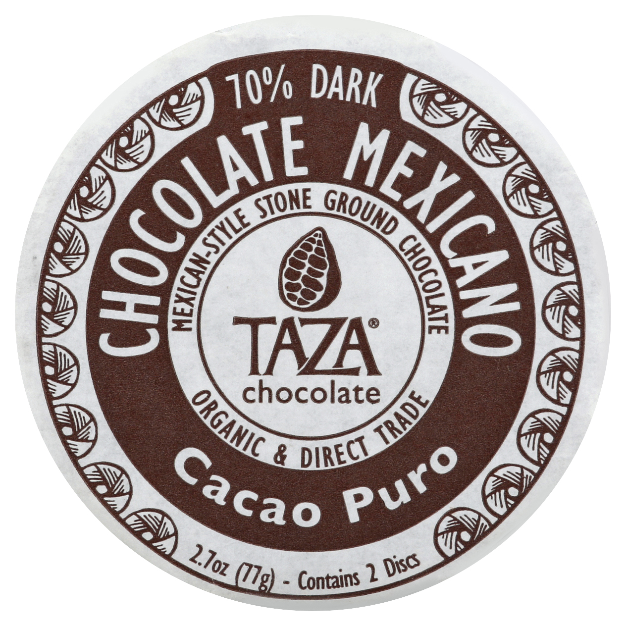 Taza Dark Chocolate