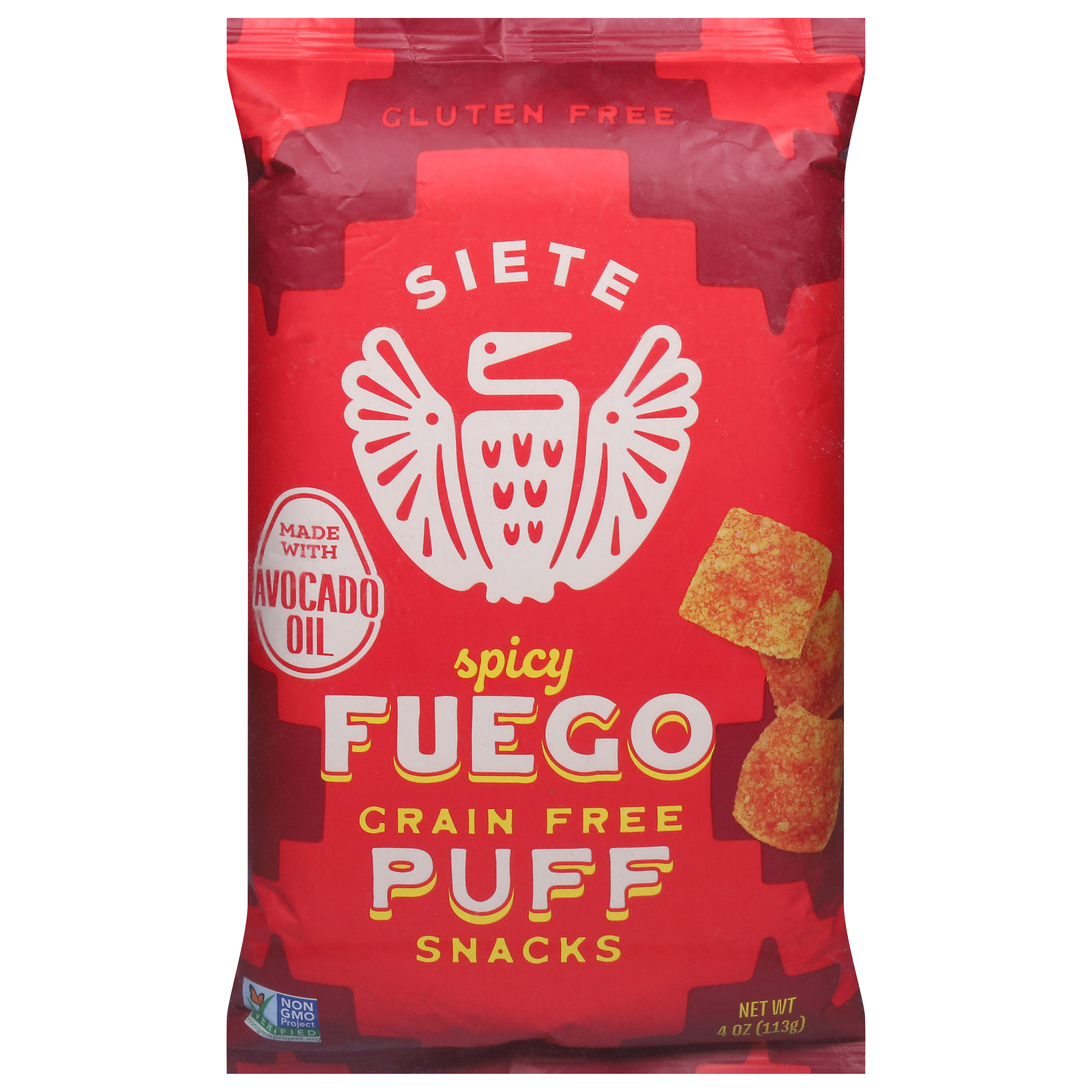 Siete Spicy Fuego Puff Snacks