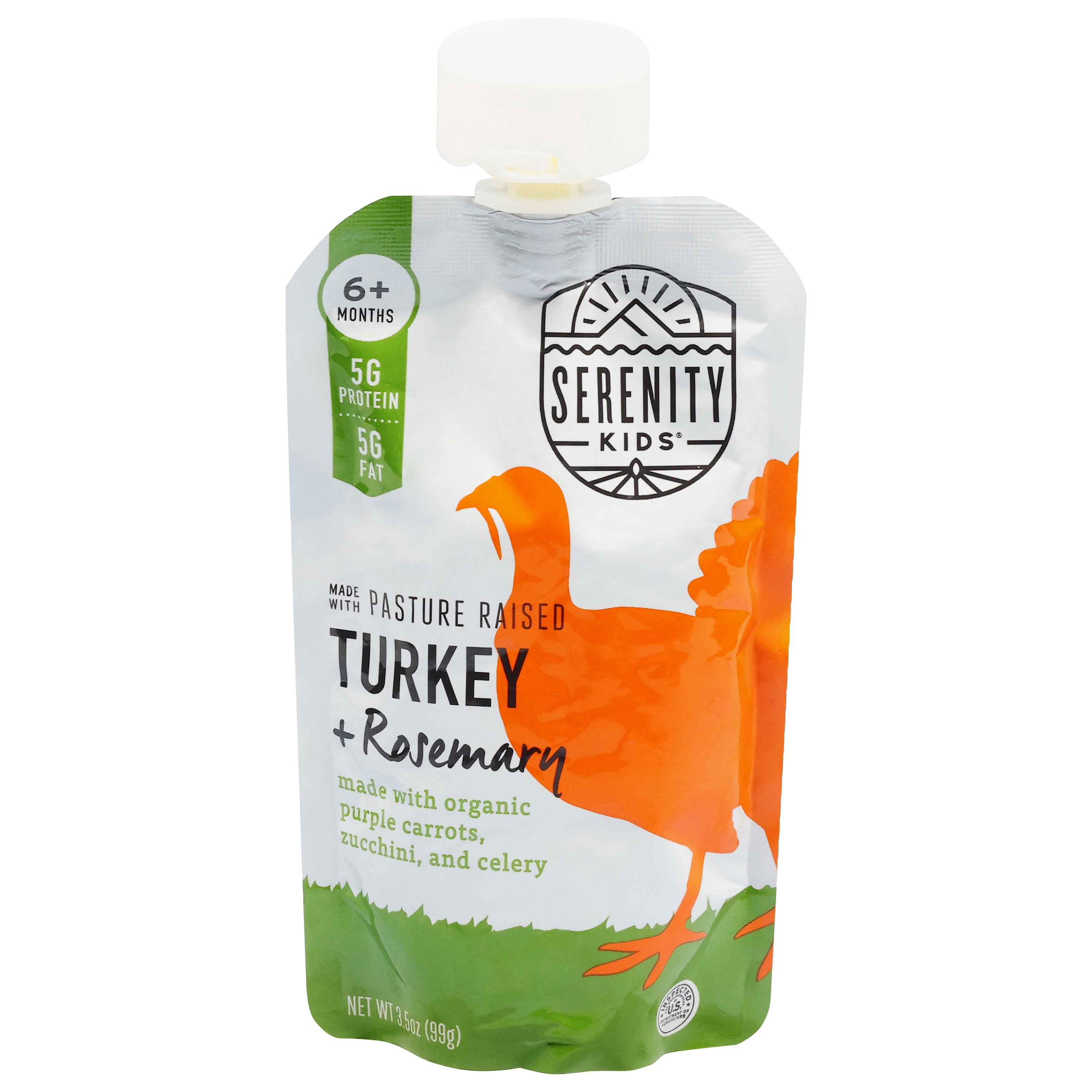Serenity Kids Turkey and Rosemary Pouch