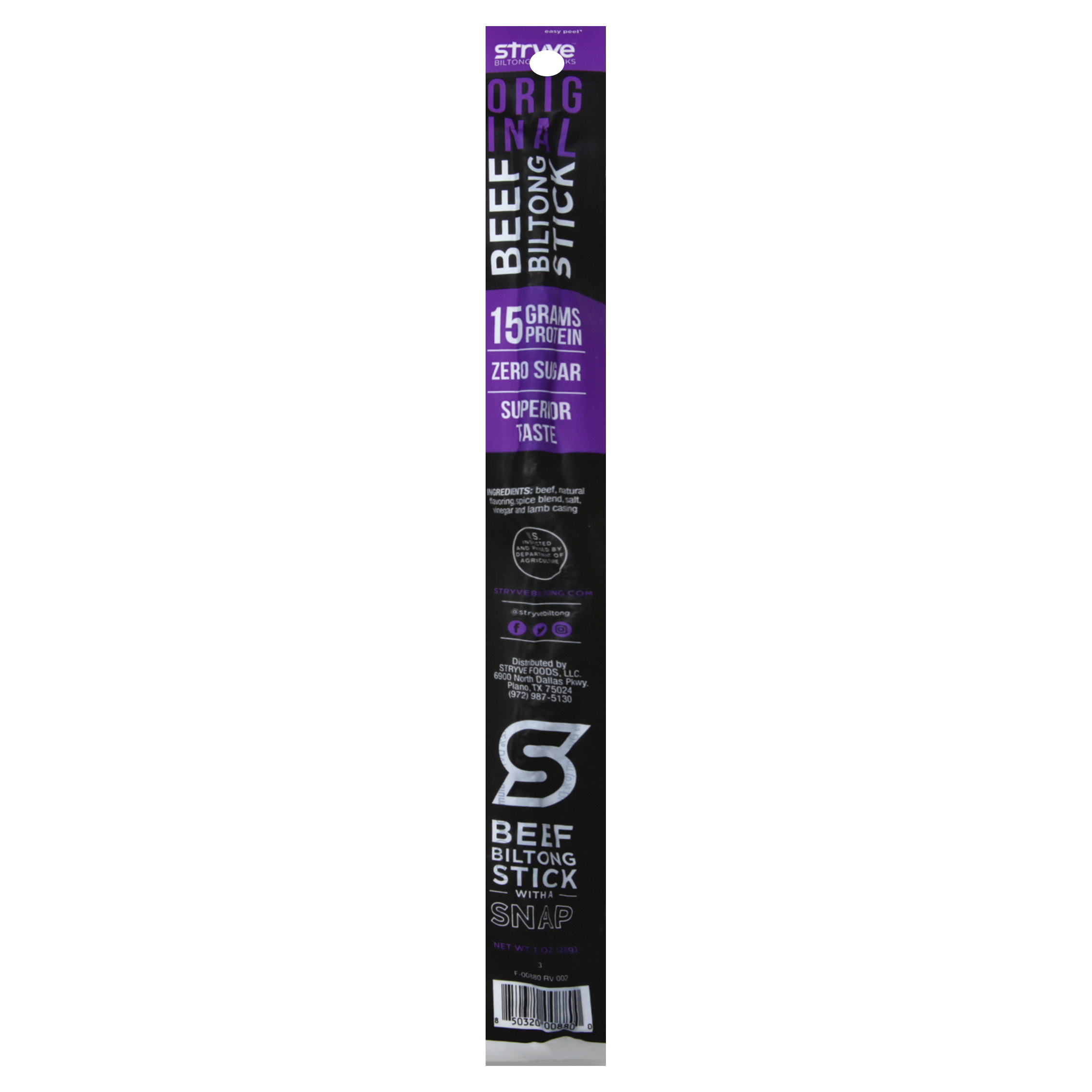 Stryve Beef Biltong Stick