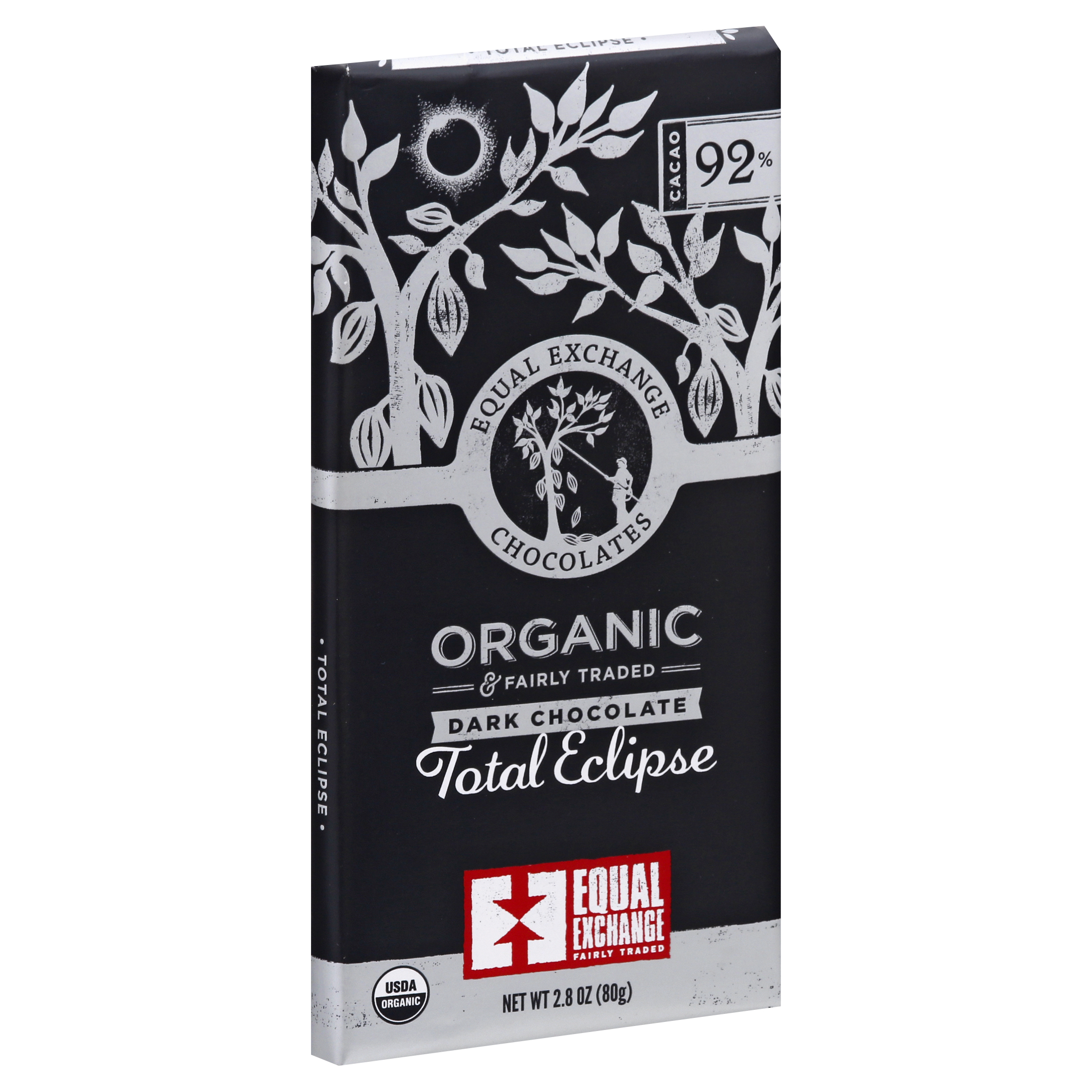 Equal Exchange Total Eclipse 92% Cacao Total Eclipse Dark Chocolate