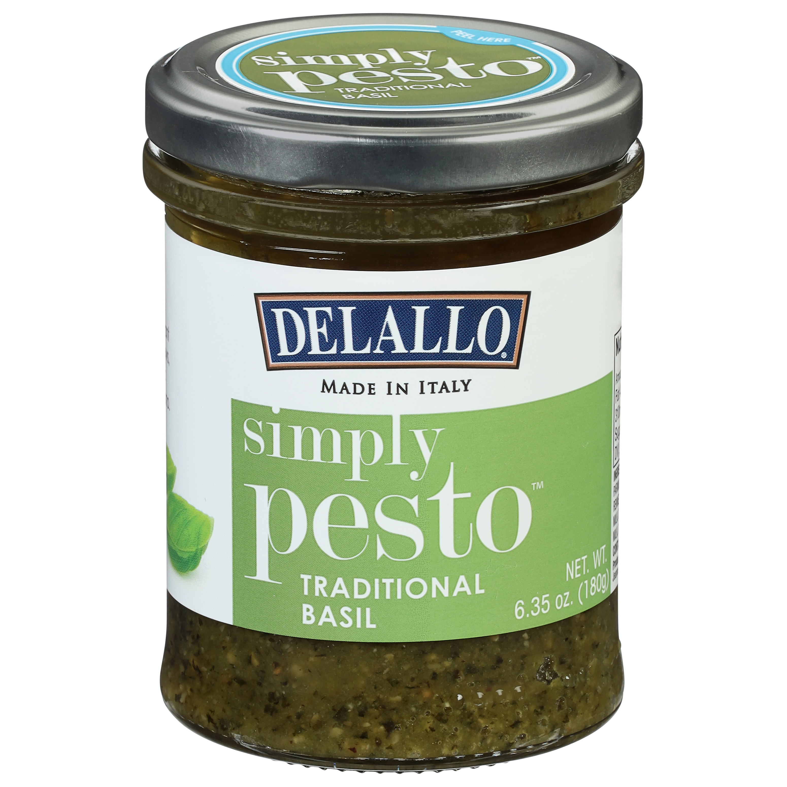 DeLallo Traditional Basil Simply Pesto