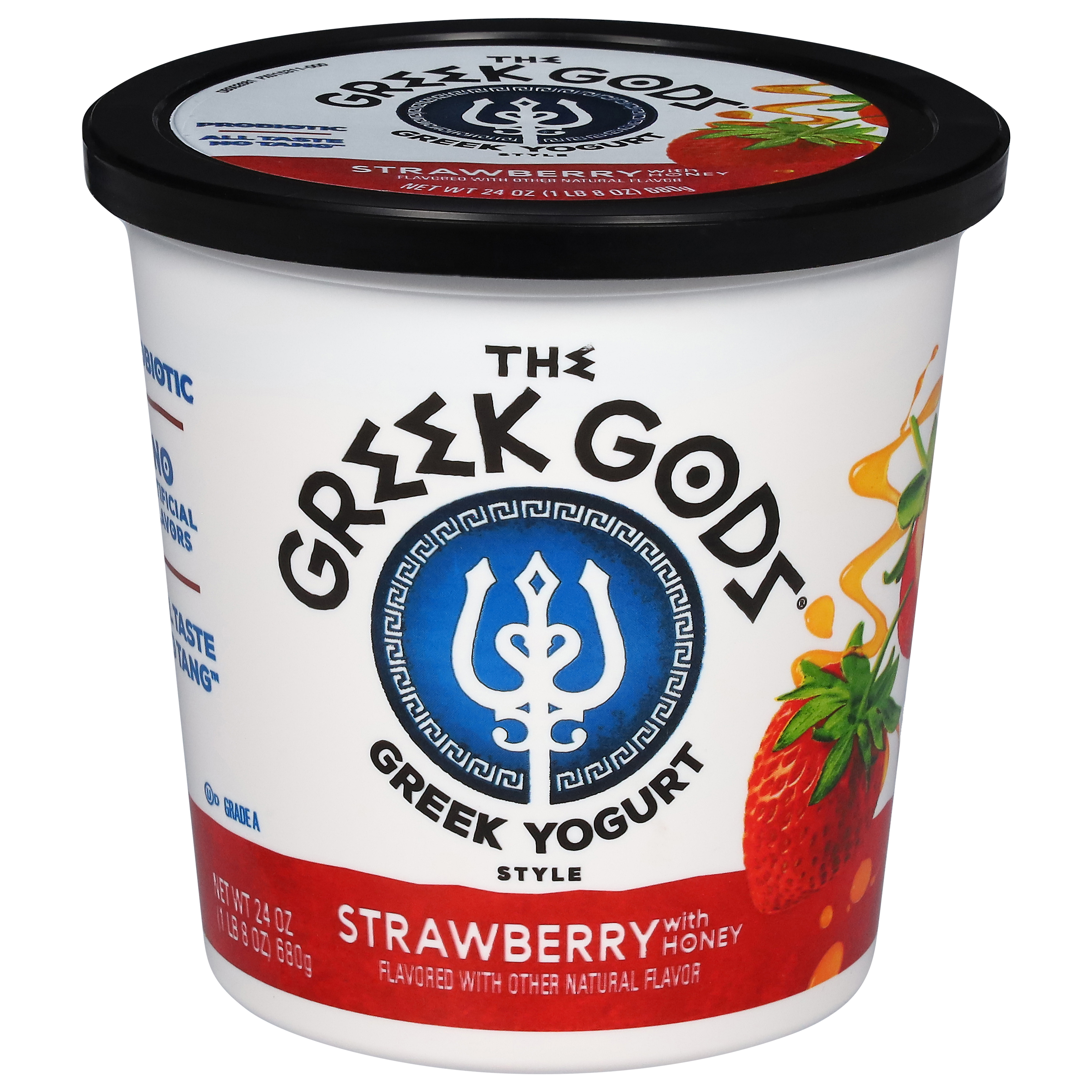 The Greek Gods Greek Style Strawberry with Honey Yogurt