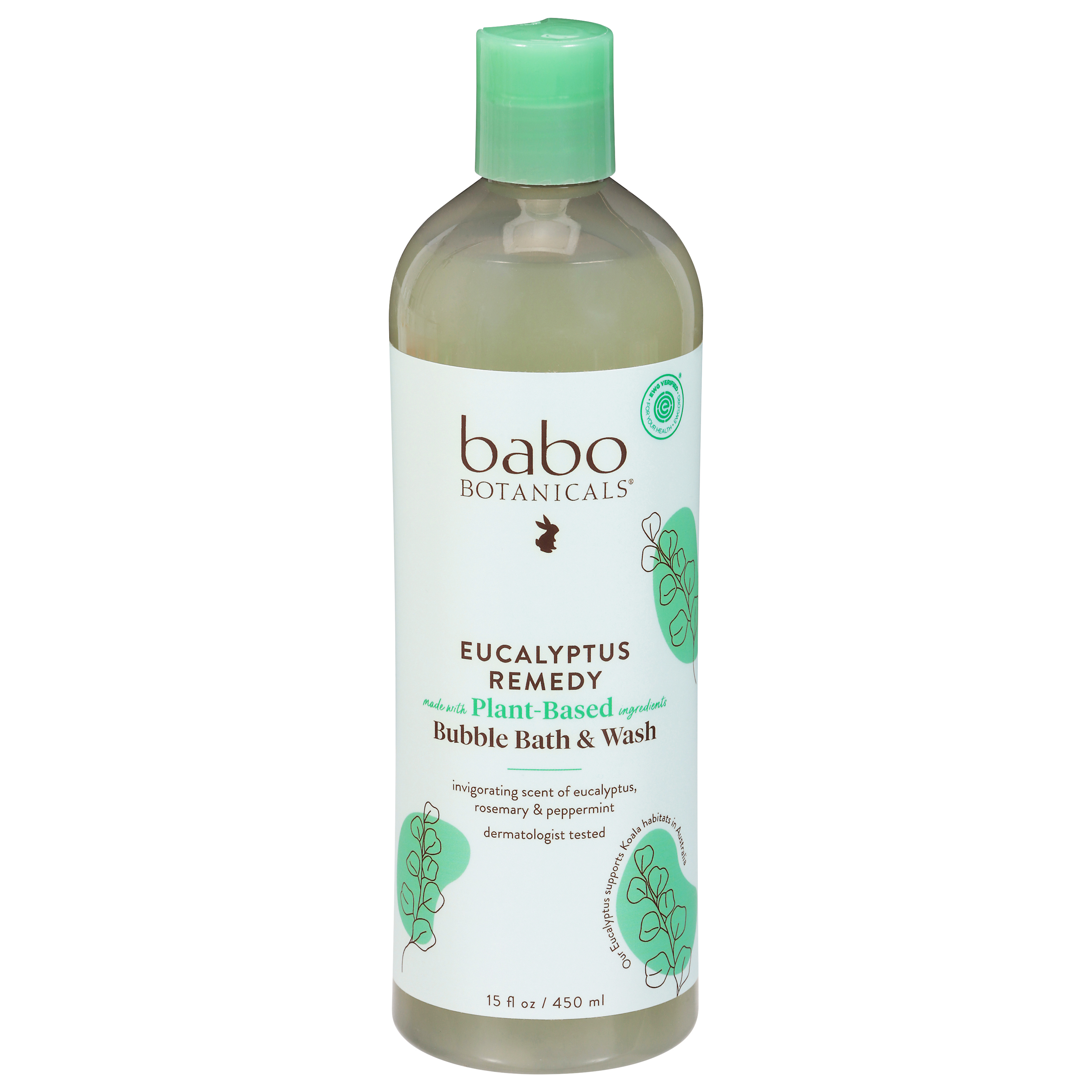 Babo Botanicals Eucalyptus Remedy Bubble Bath & Wash